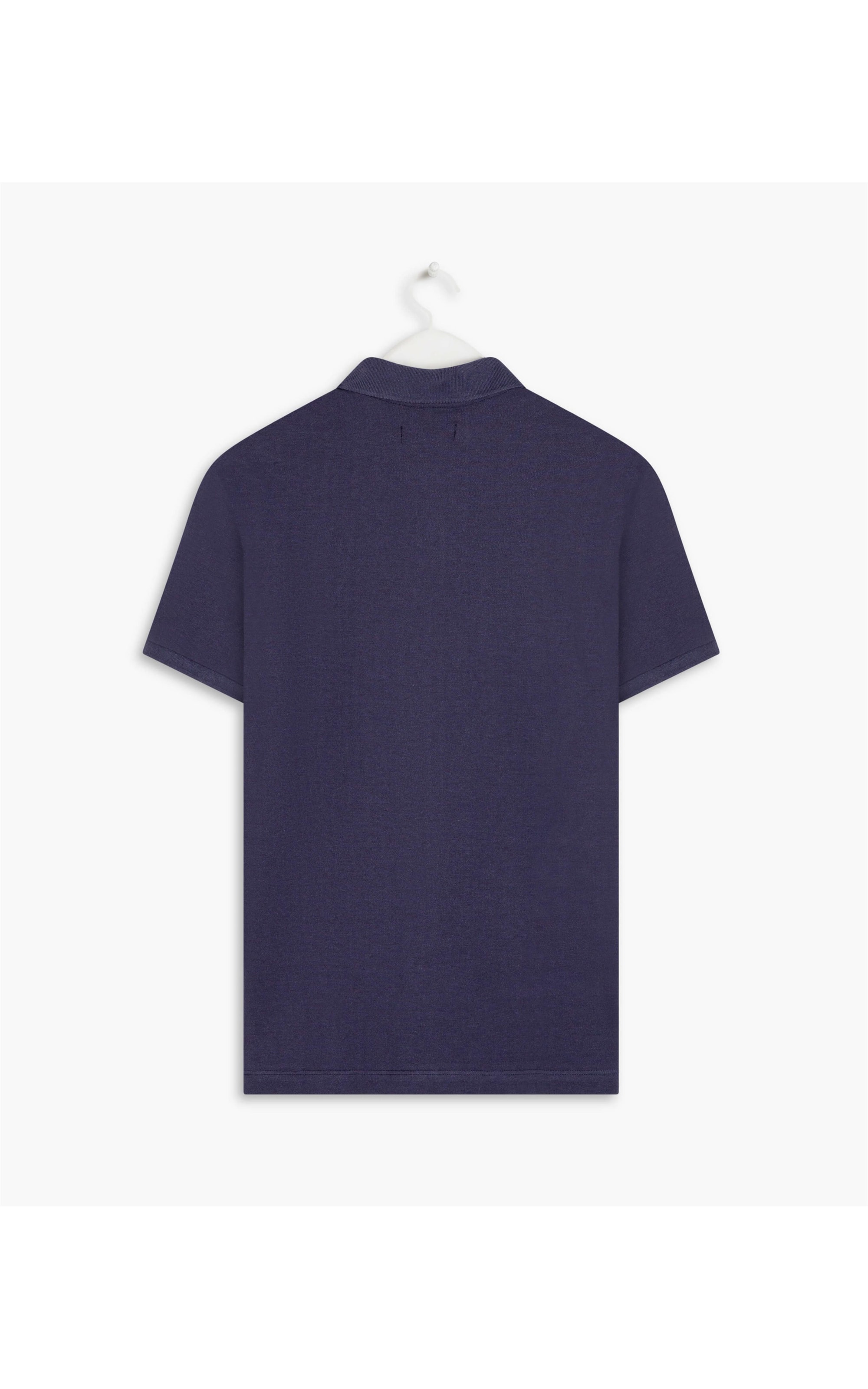 Polo Piquet Mescla Lisa Mc Dark Navy Mescla