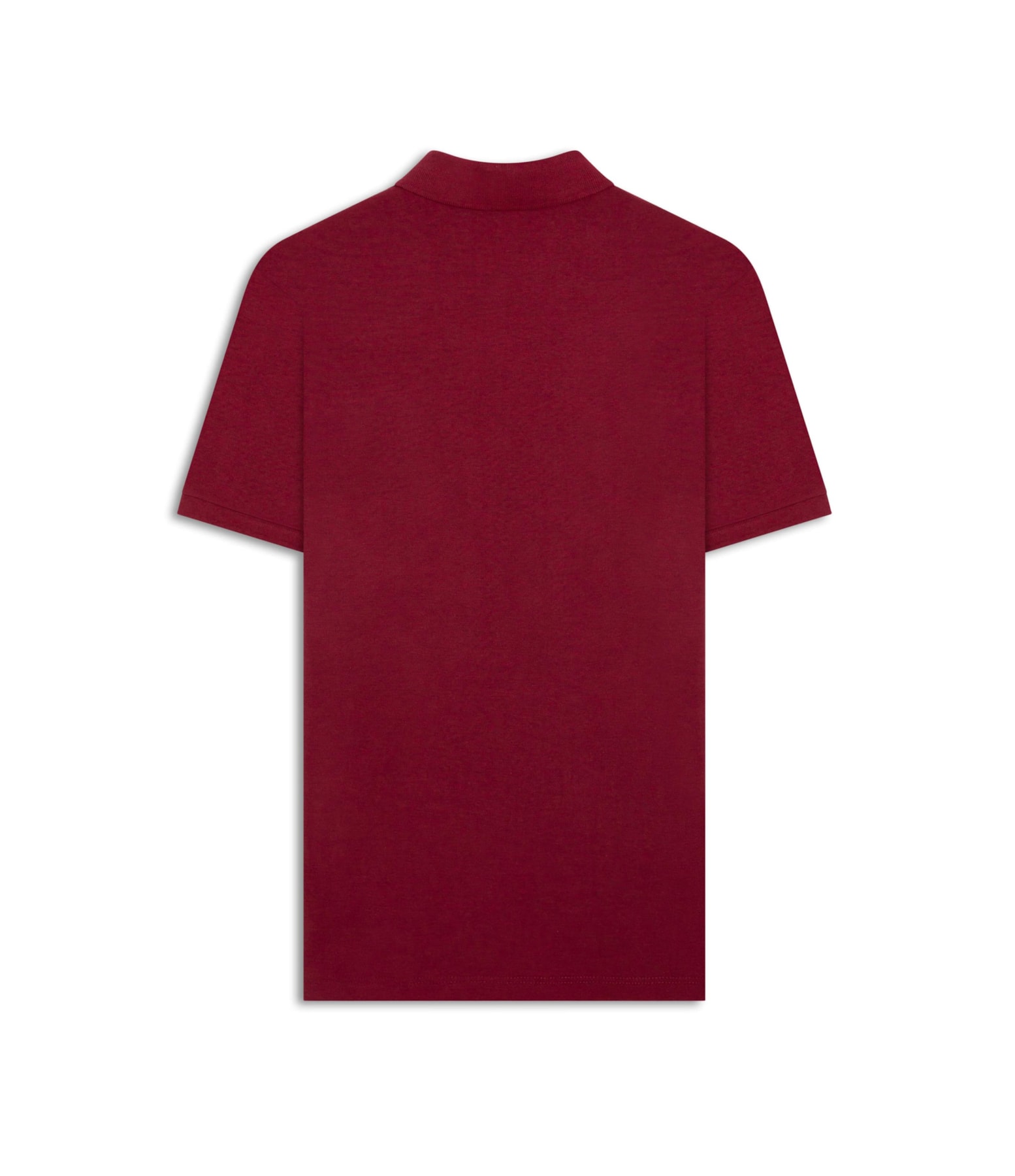 Polo Piquet Mescla Lisa Mc Vermelho Mescla