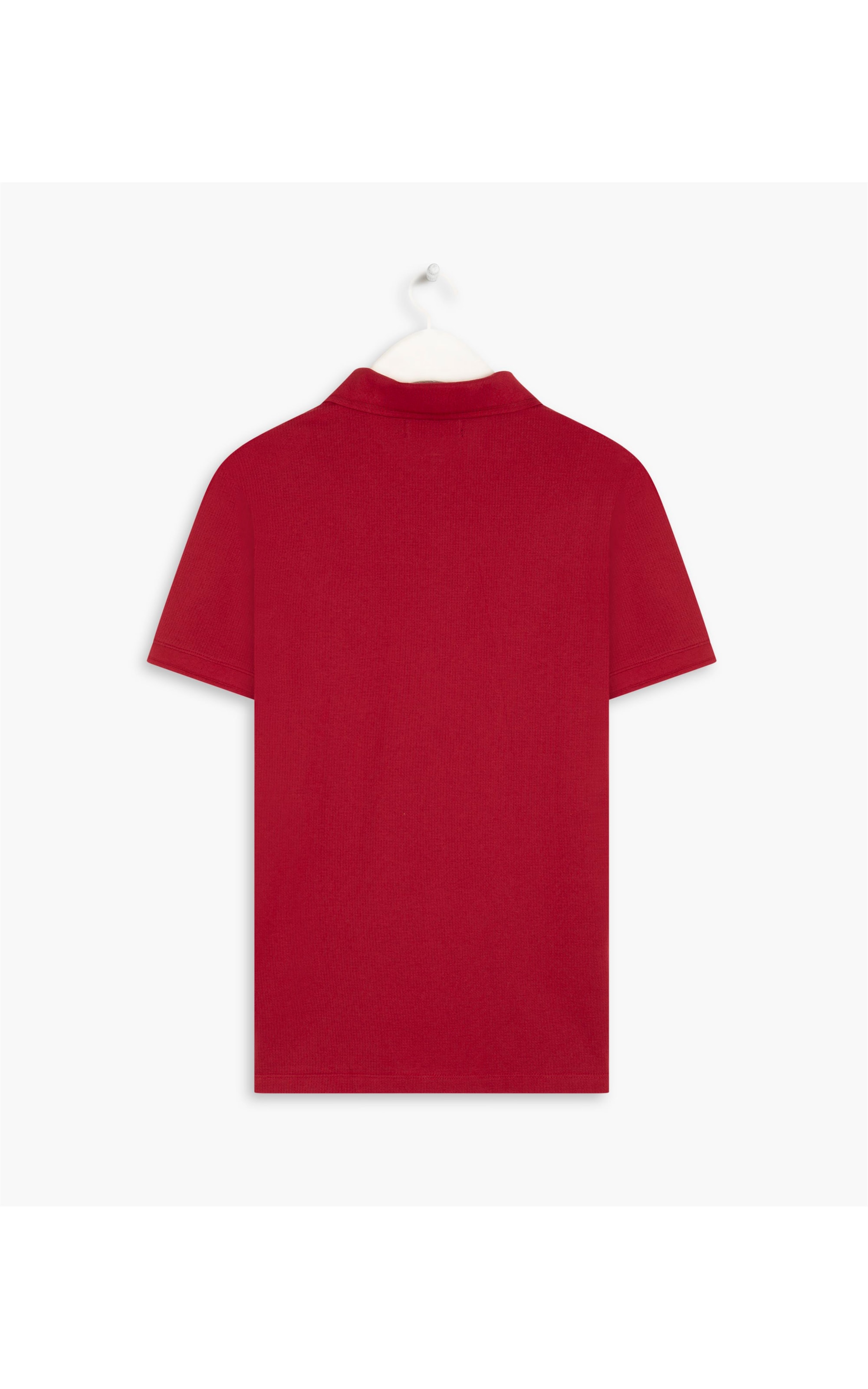  Polo Piquet Minimal Mc Sangria