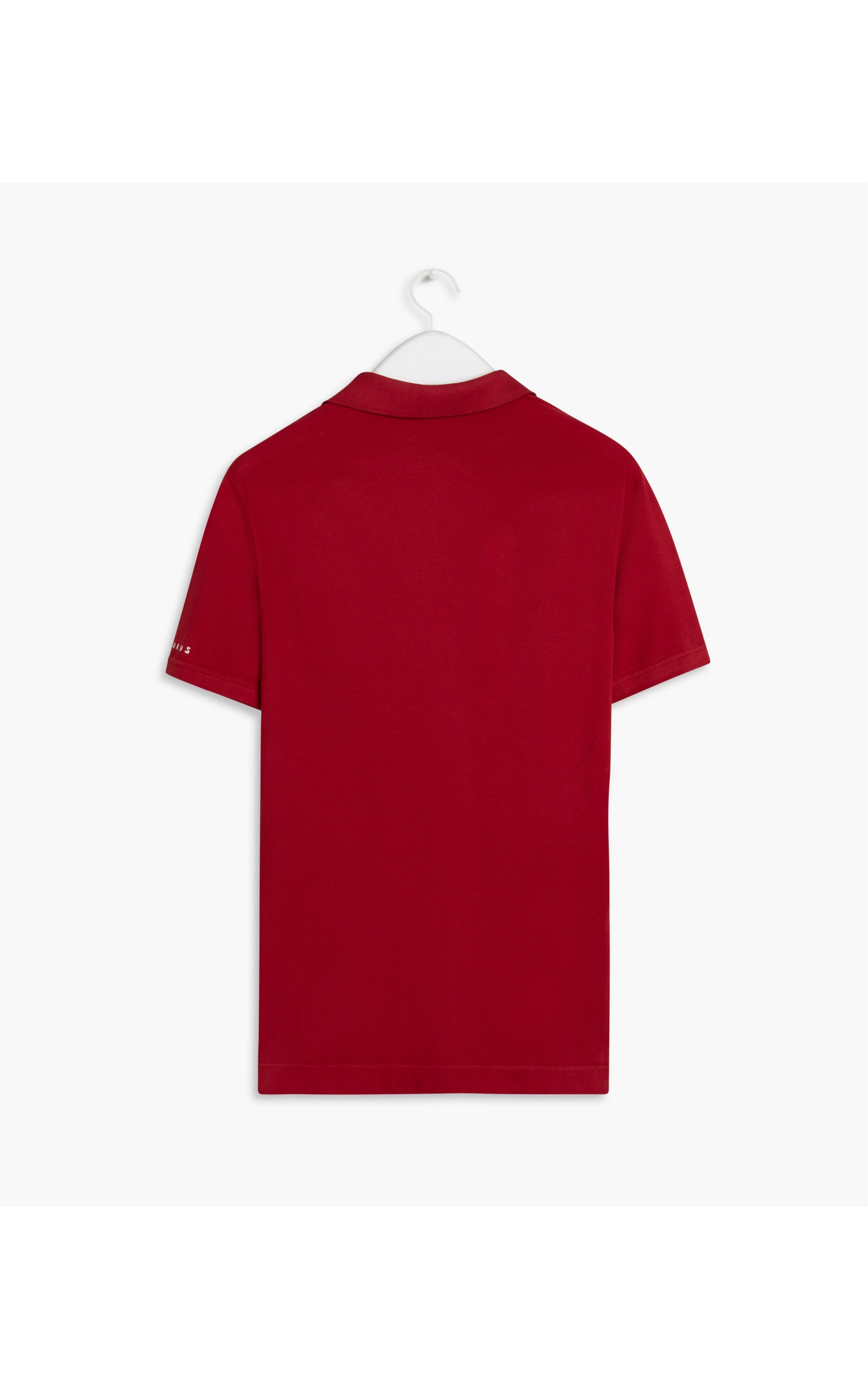 Polo Piquet Ondas Mc Vermelho