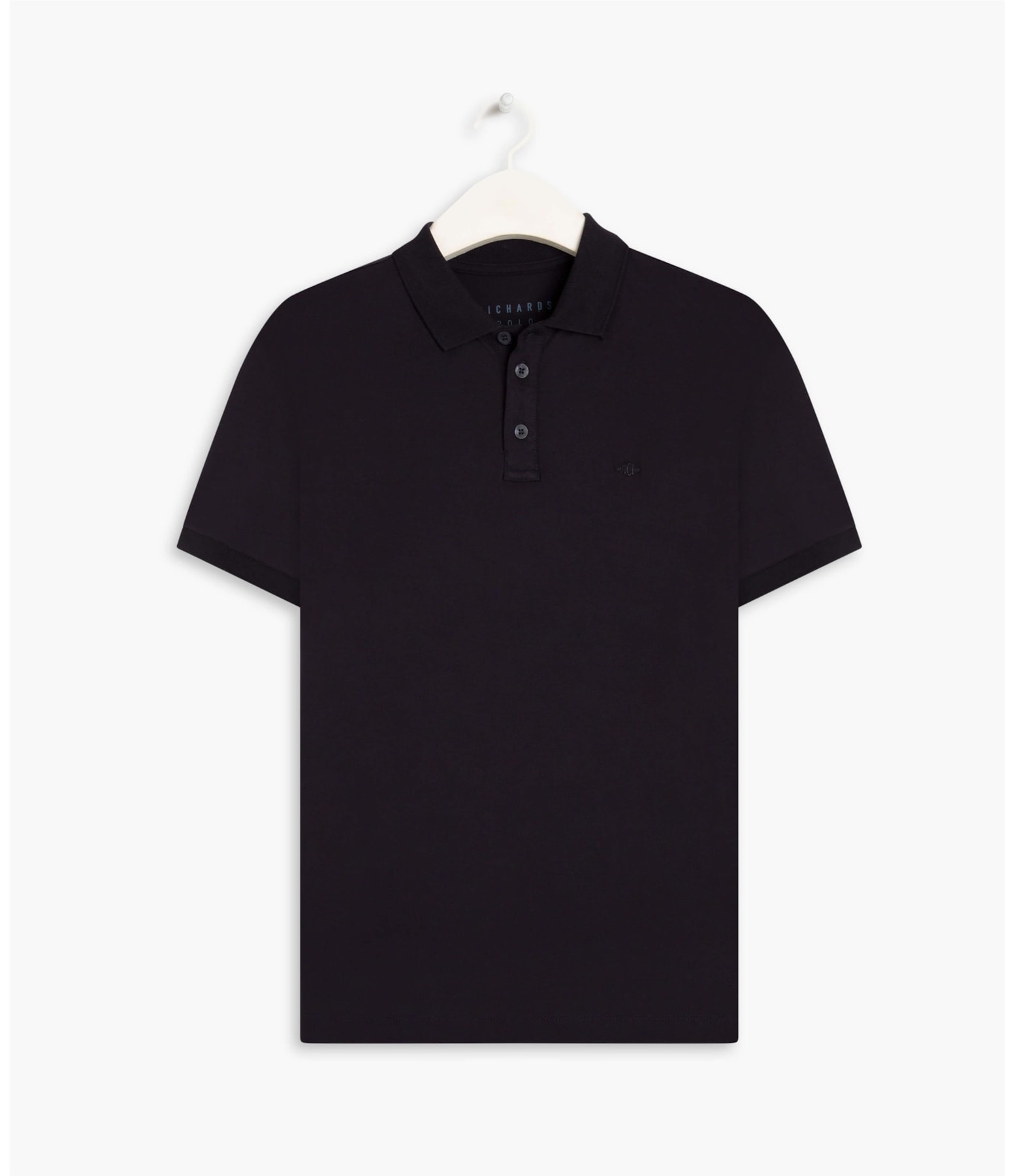 Polo Piquet Pima Com Elastano Mc Dark Navy