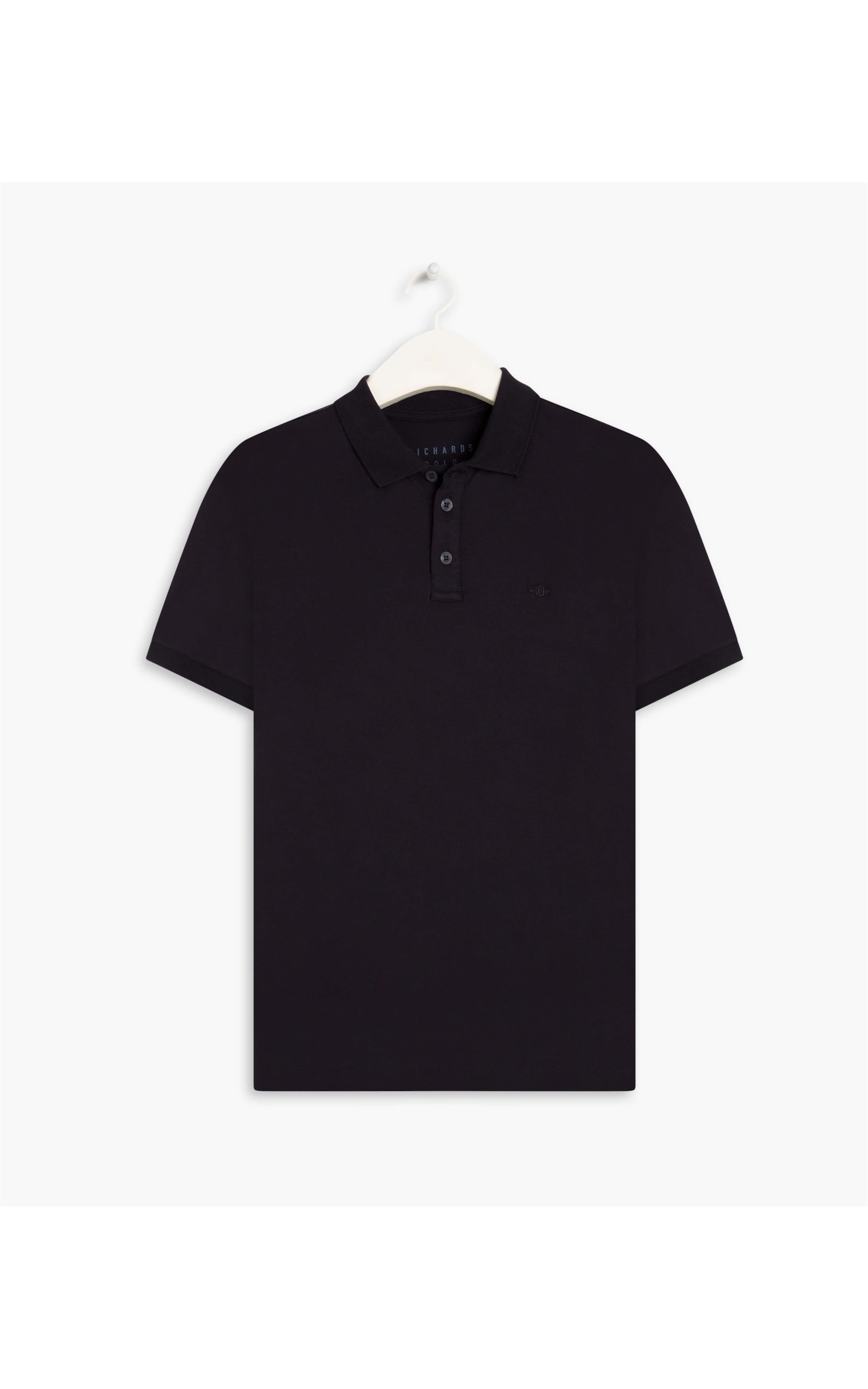 Polo Piquet Pima Com Elastano Mc Dark Navy