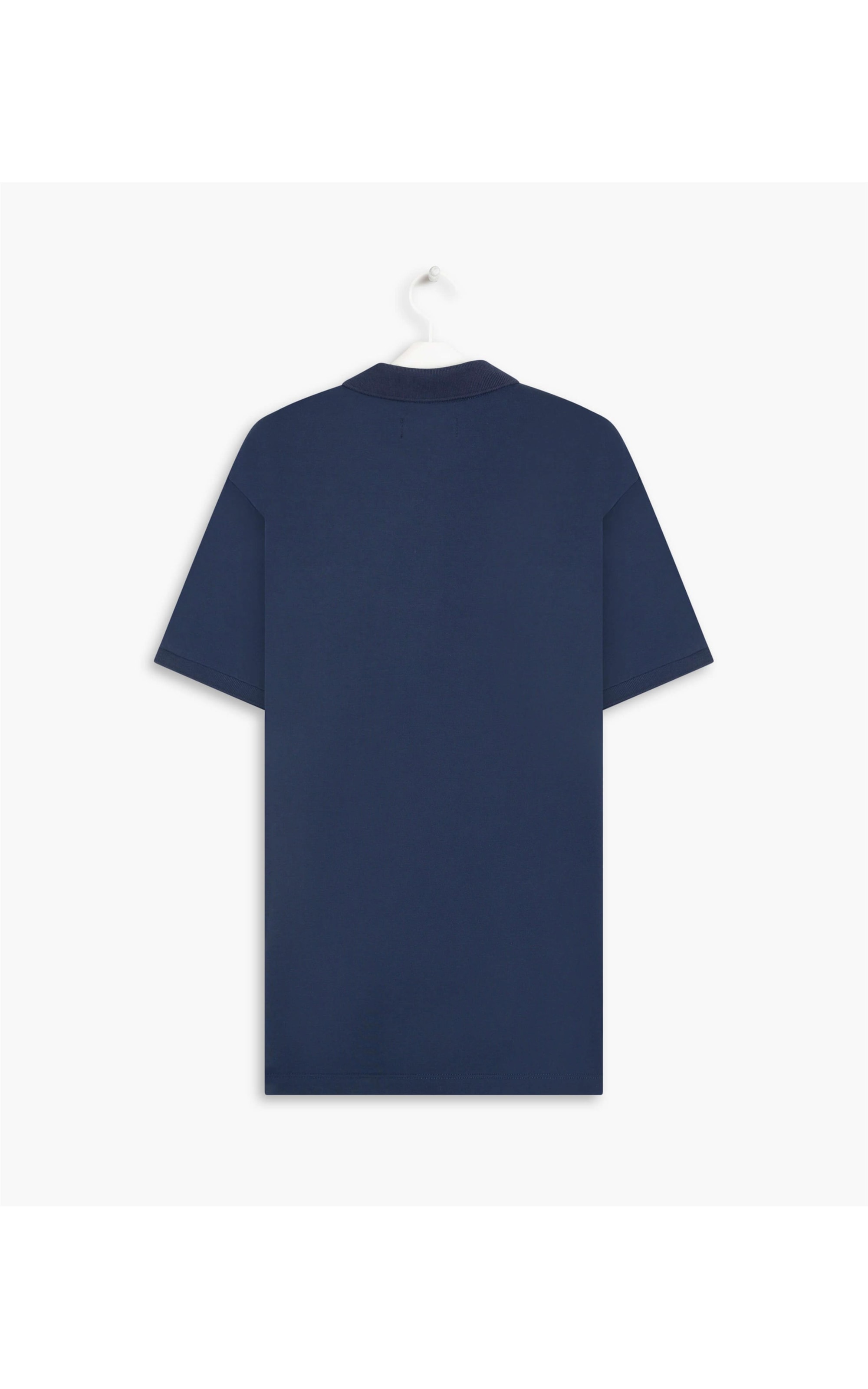 Polo Piquet Pima Com Elastano Mc Dark Navy