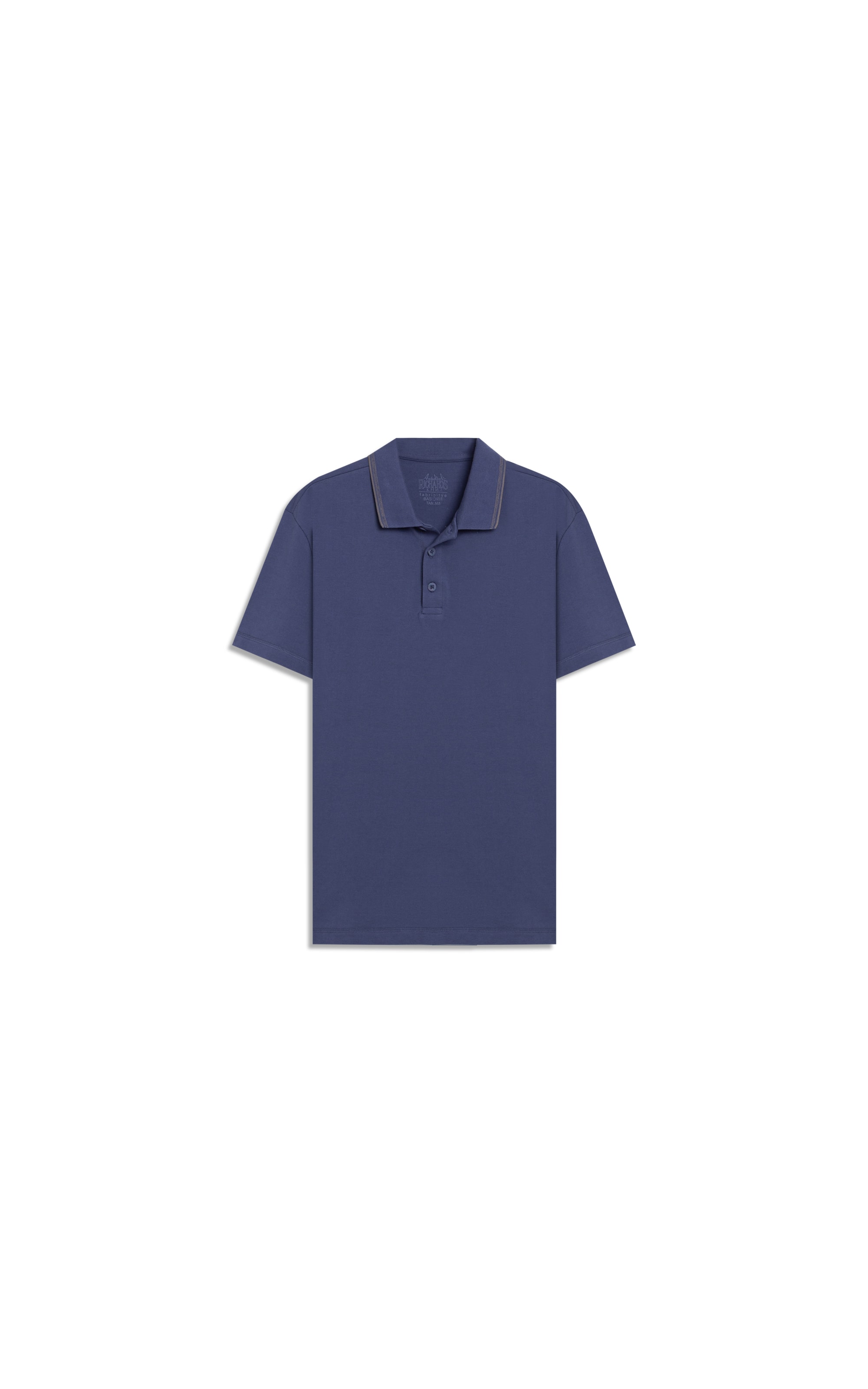 Polo Piquet Polyvisco Com Friso Jacquard Hortencia