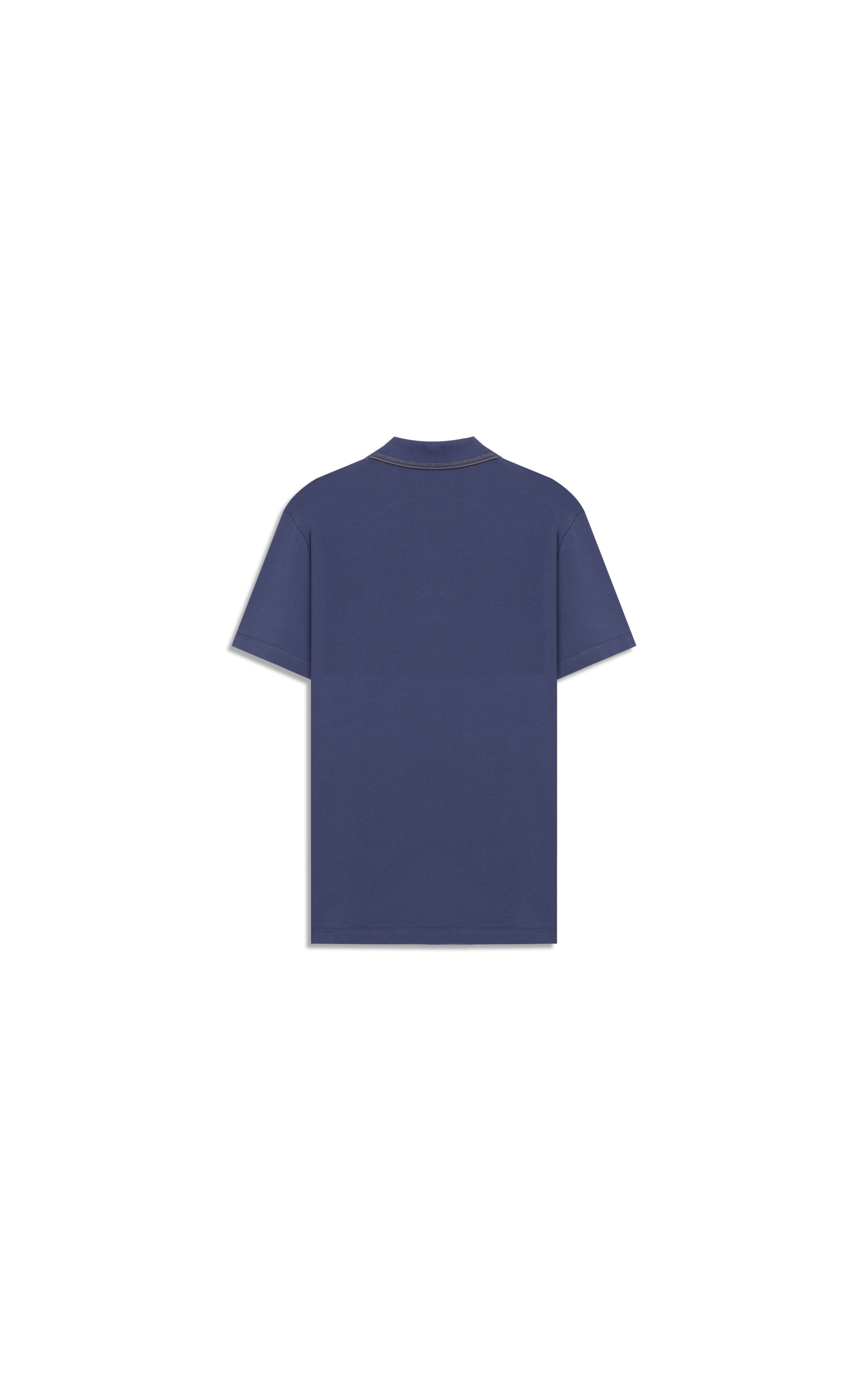 Polo Piquet Polyvisco Com Friso Jacquard Hortencia