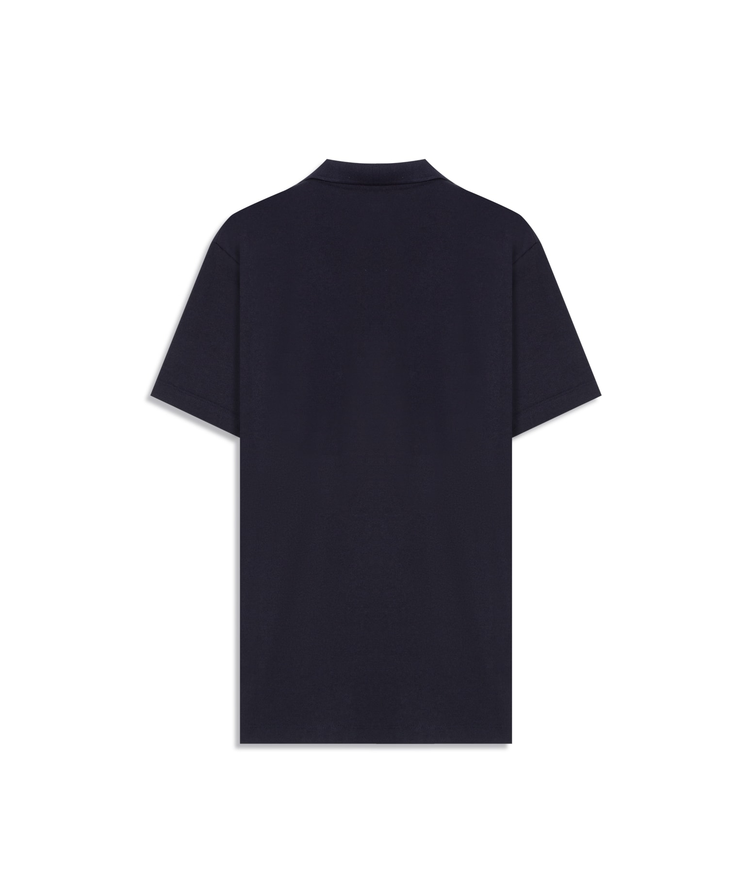 Polo Piquet Polyviscose Mc Bf Dark Navy