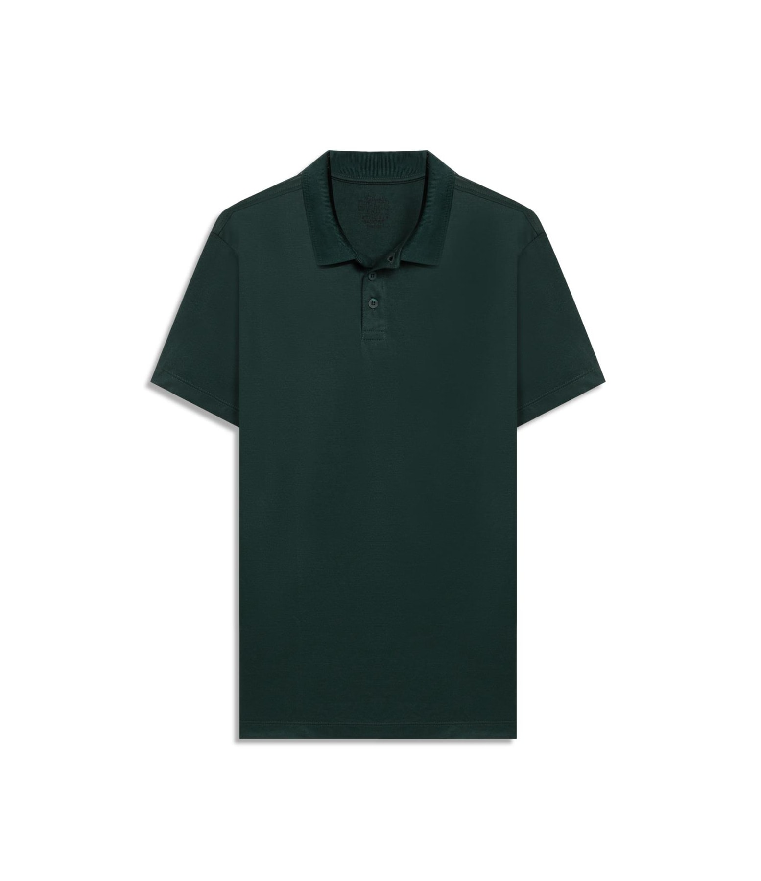 Polo Piquet Polyviscose Mc Bf Verde Militar