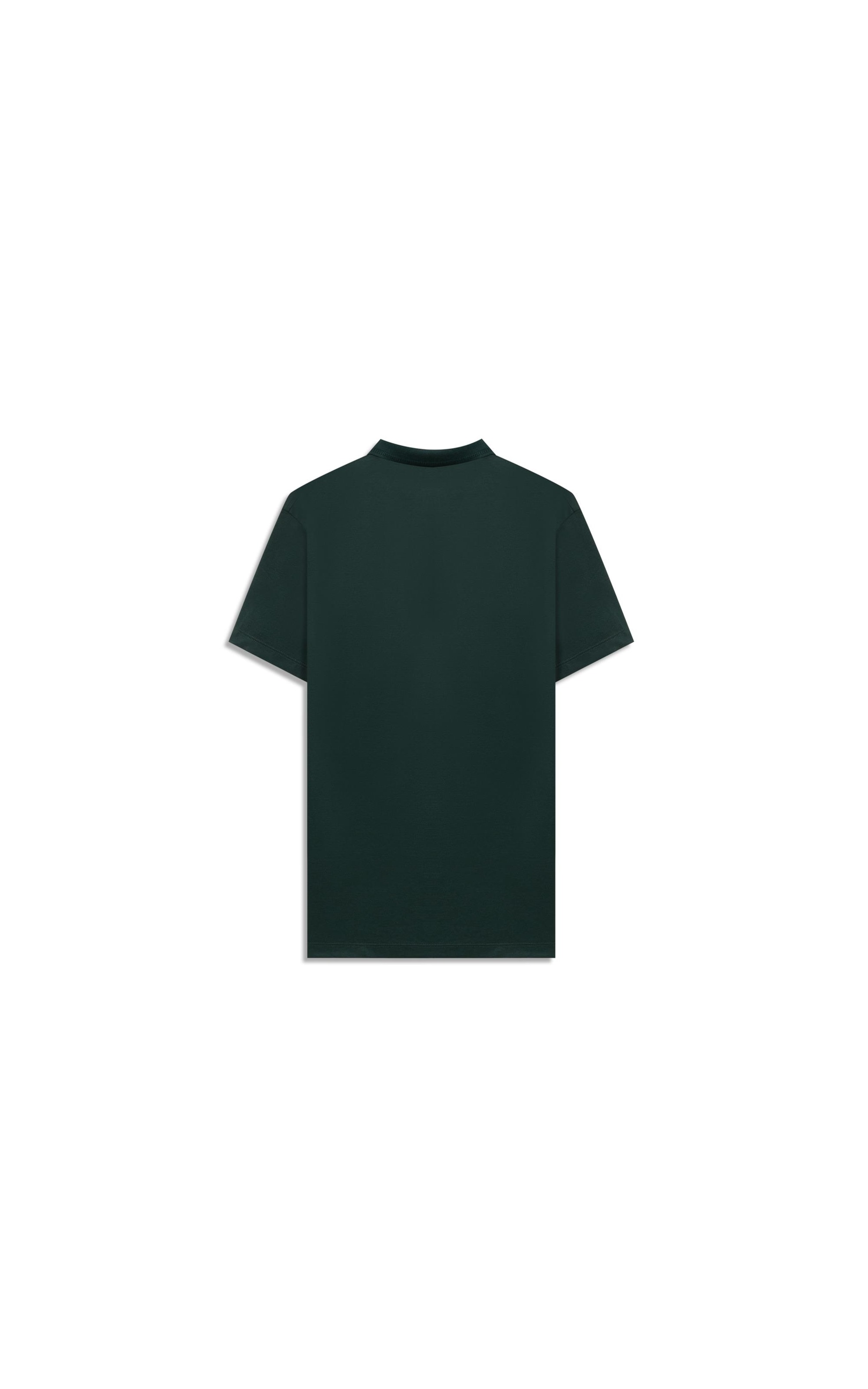 Polo Piquet Polyviscose Mc Bf Verde Militar