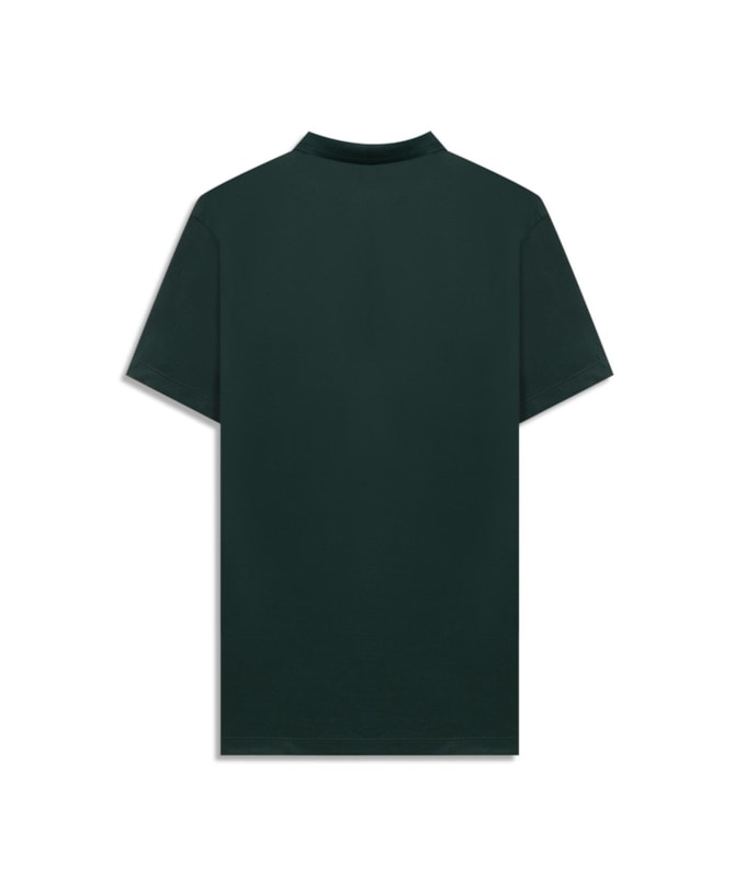 Polo Piquet Polyviscose Mc Bf Verde Militar