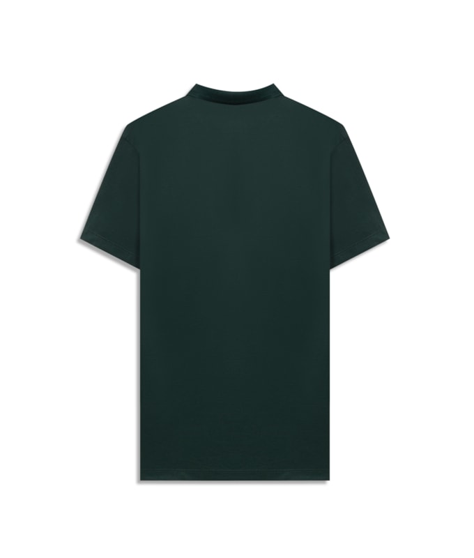 Polo Piquet Polyviscose Mc Bf Verde Militar