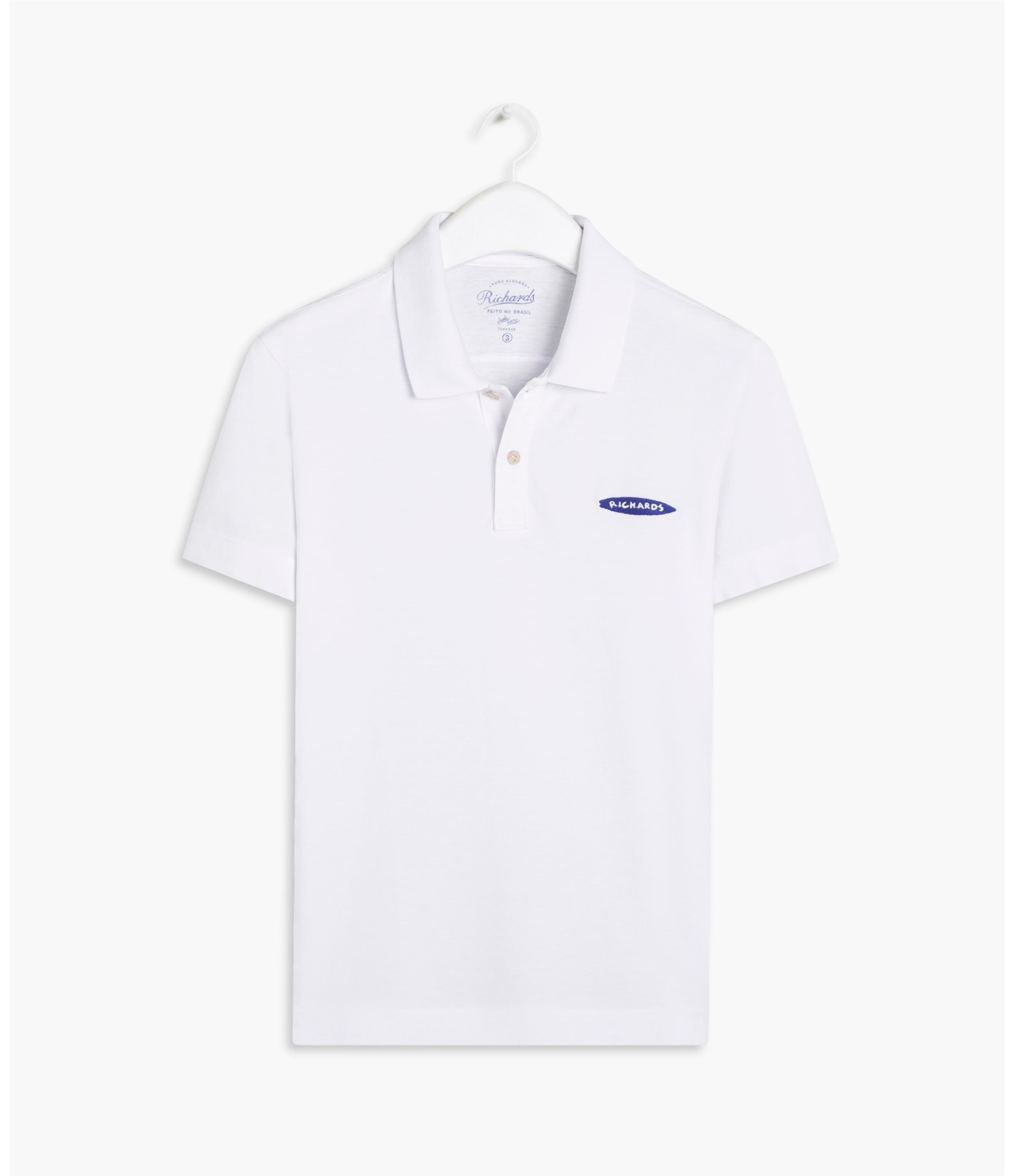 Polo Piquet Prancha Mc Branco