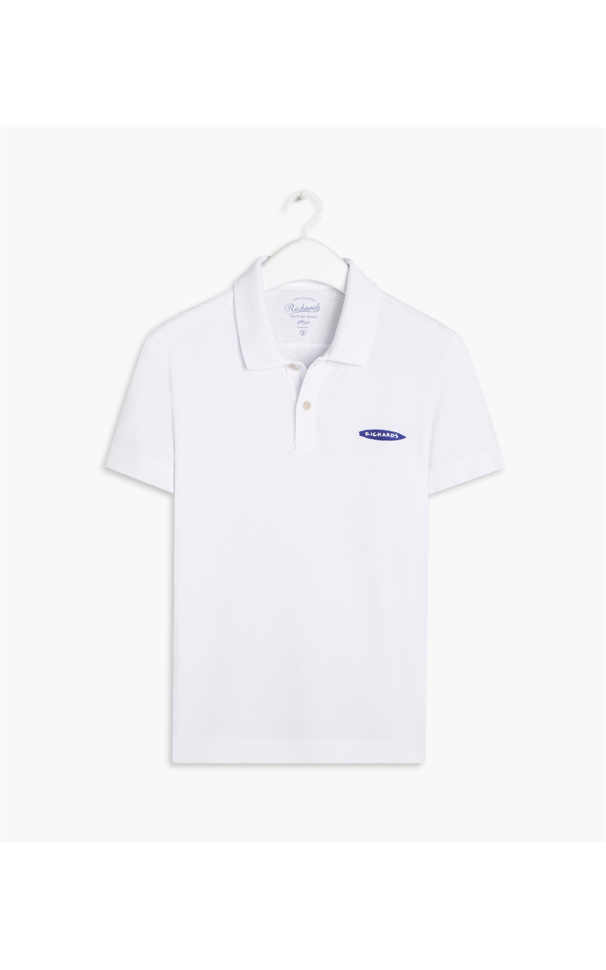 Polo Piquet Prancha Mc Branco