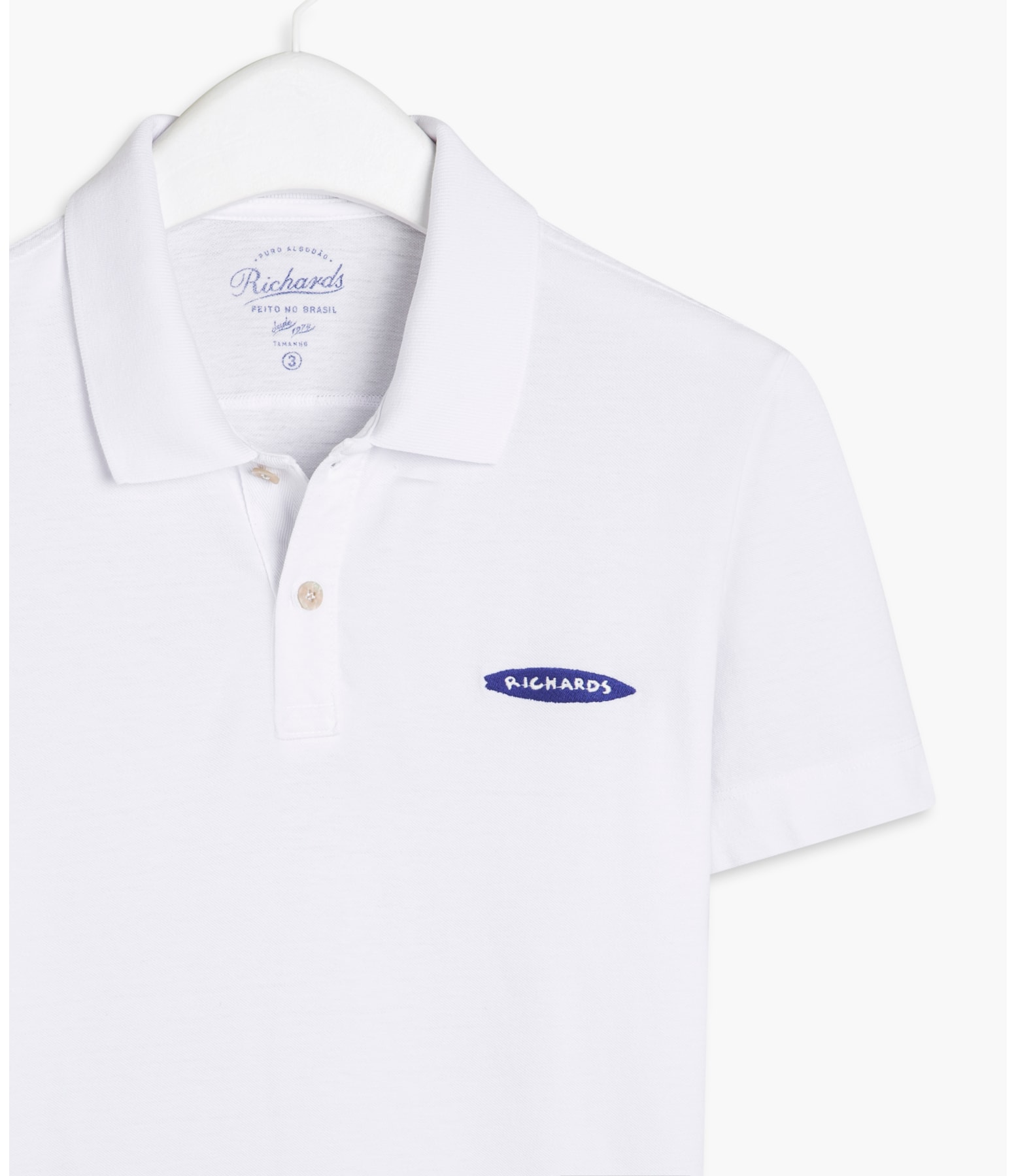 Polo Piquet Prancha Mc Branco