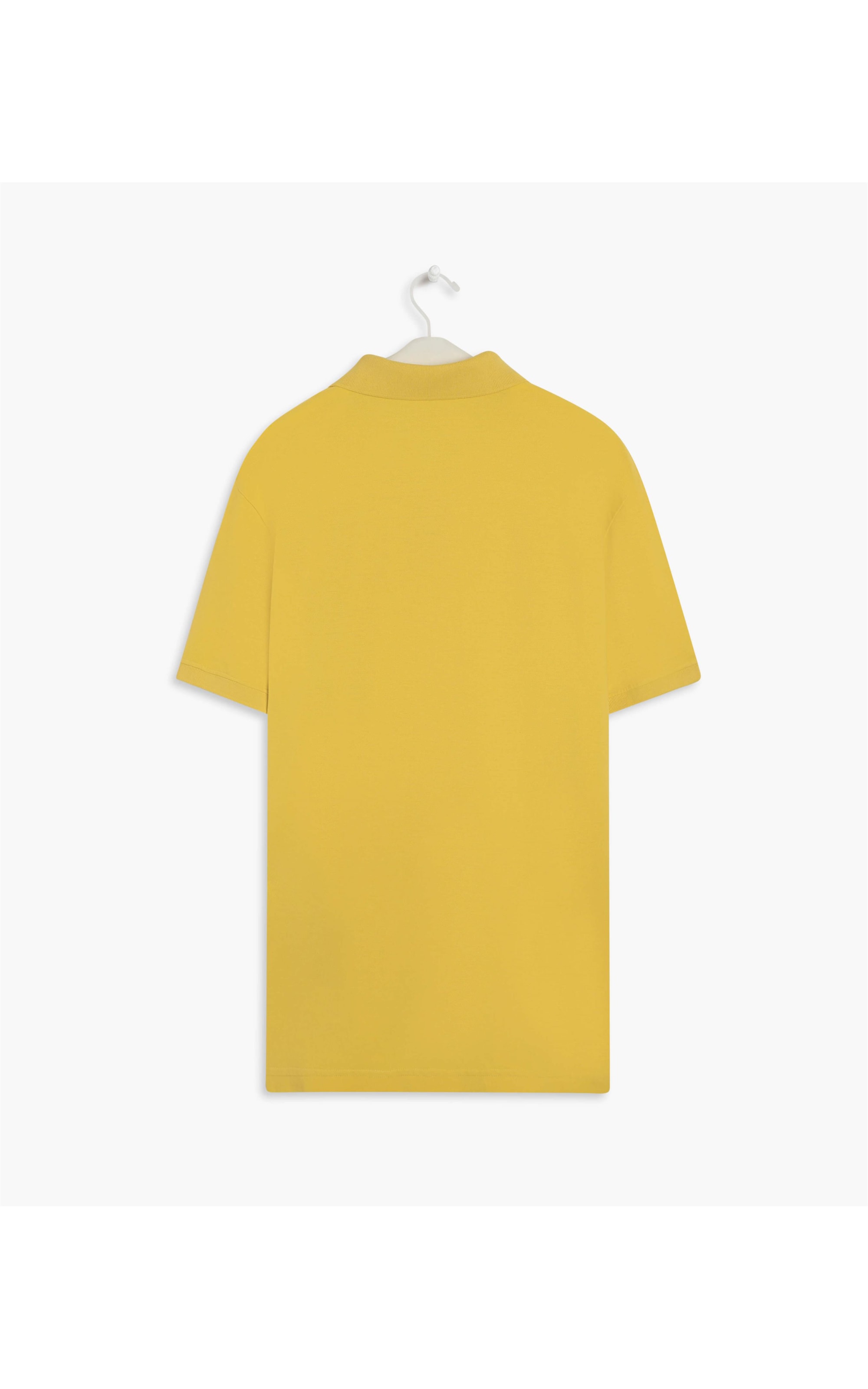 Polo Piquet Richards Prancha Amarelo Claro