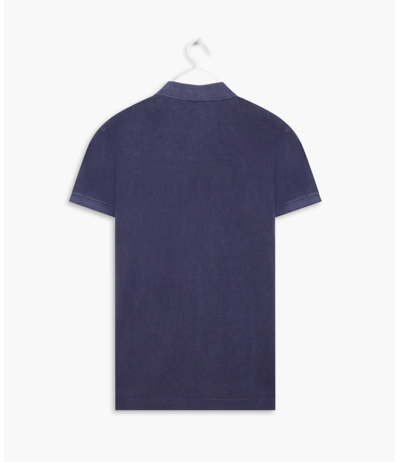 Polo Piquet Stone Mc Azul Jeans