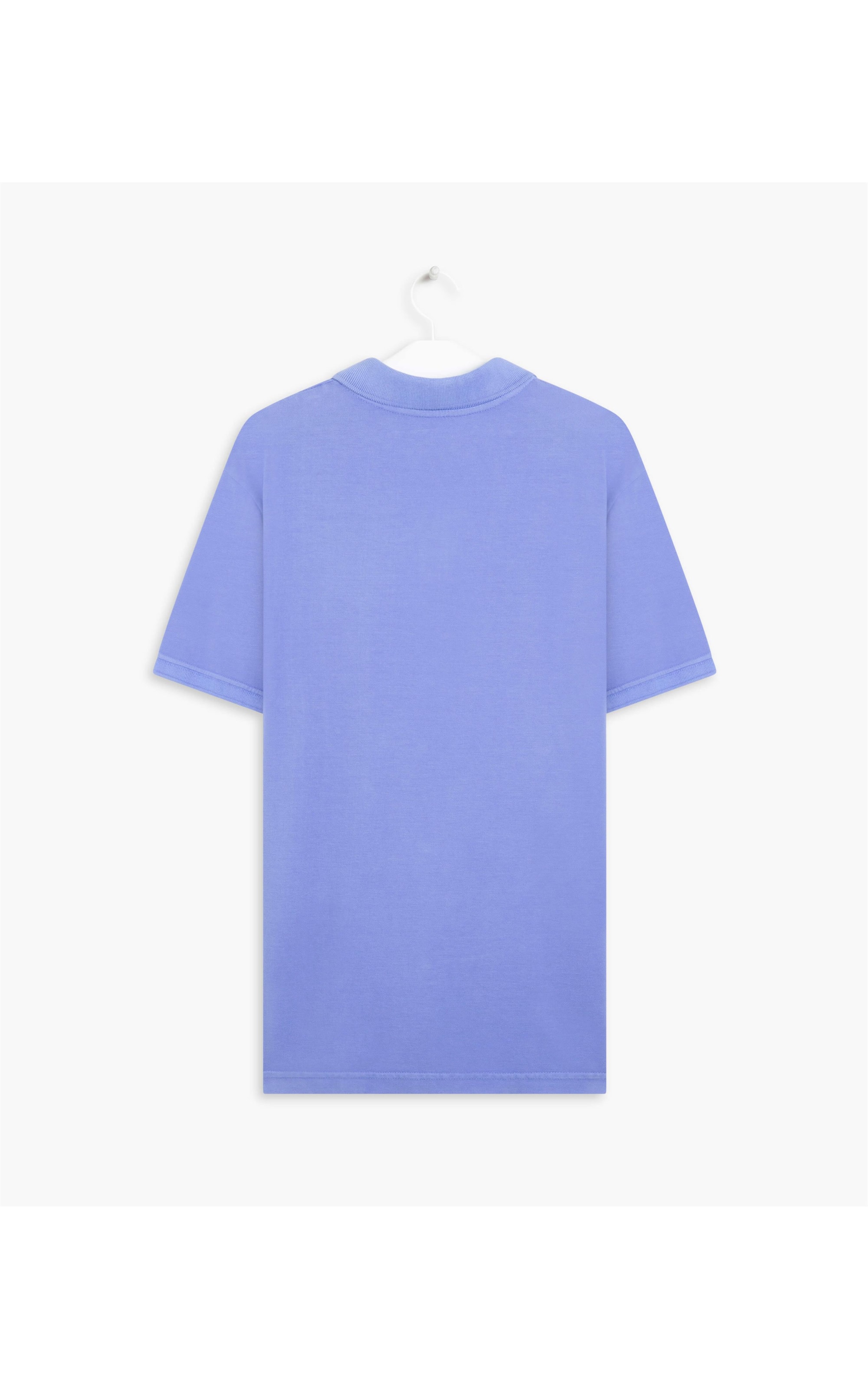 Polo Piquet Stone Pocket Azul Bic