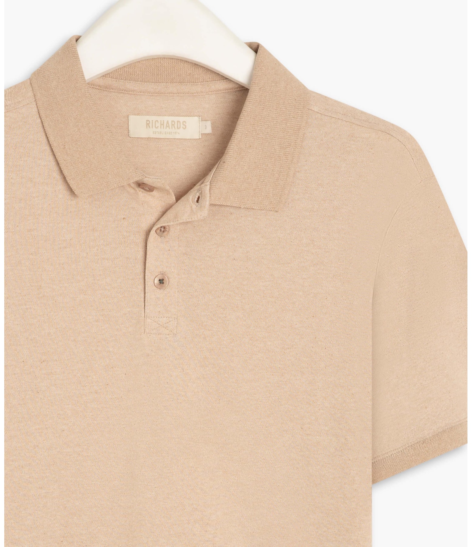 Polo Piquet Terra New Mc Natural