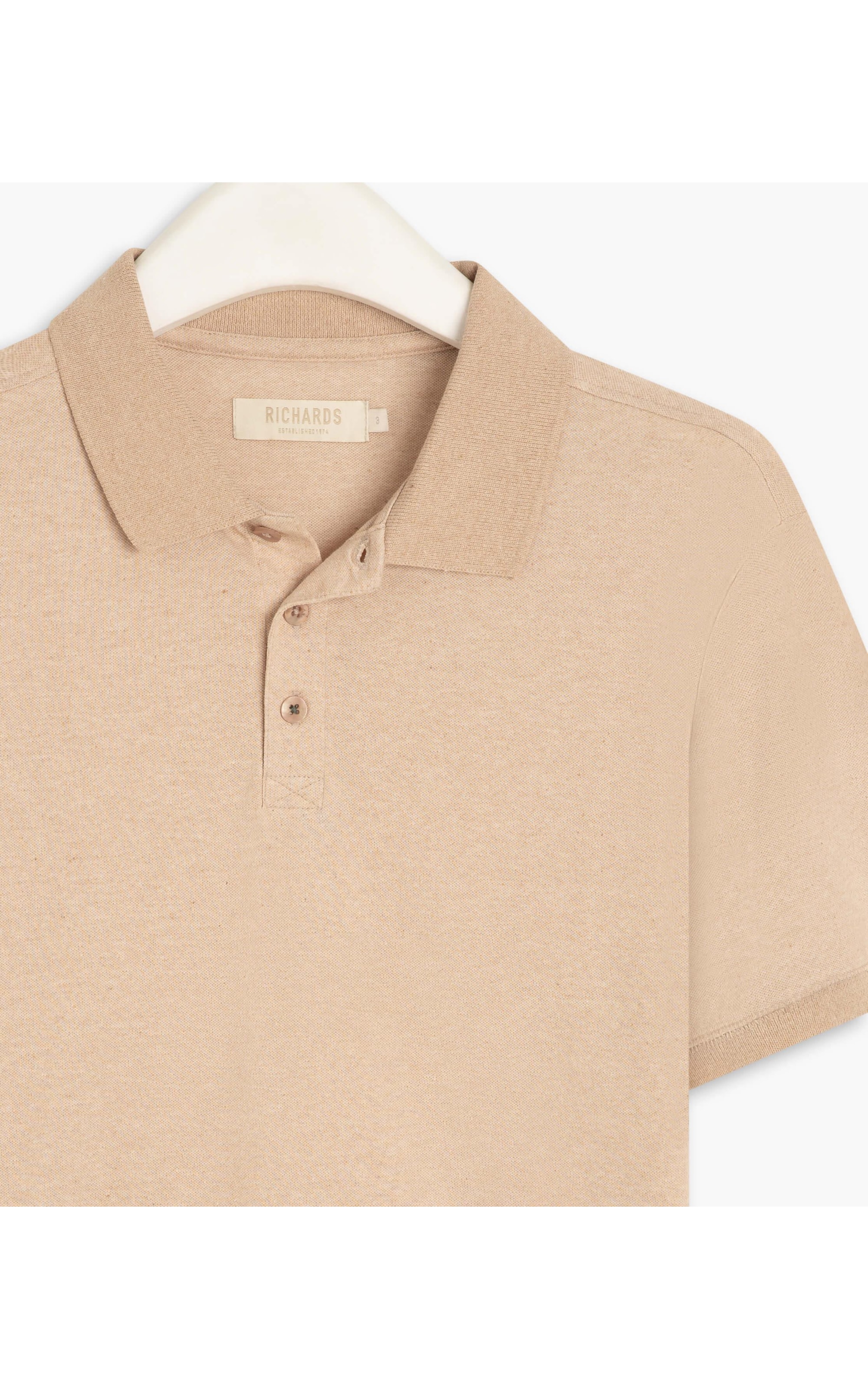 Polo Piquet Terra New Mc Natural