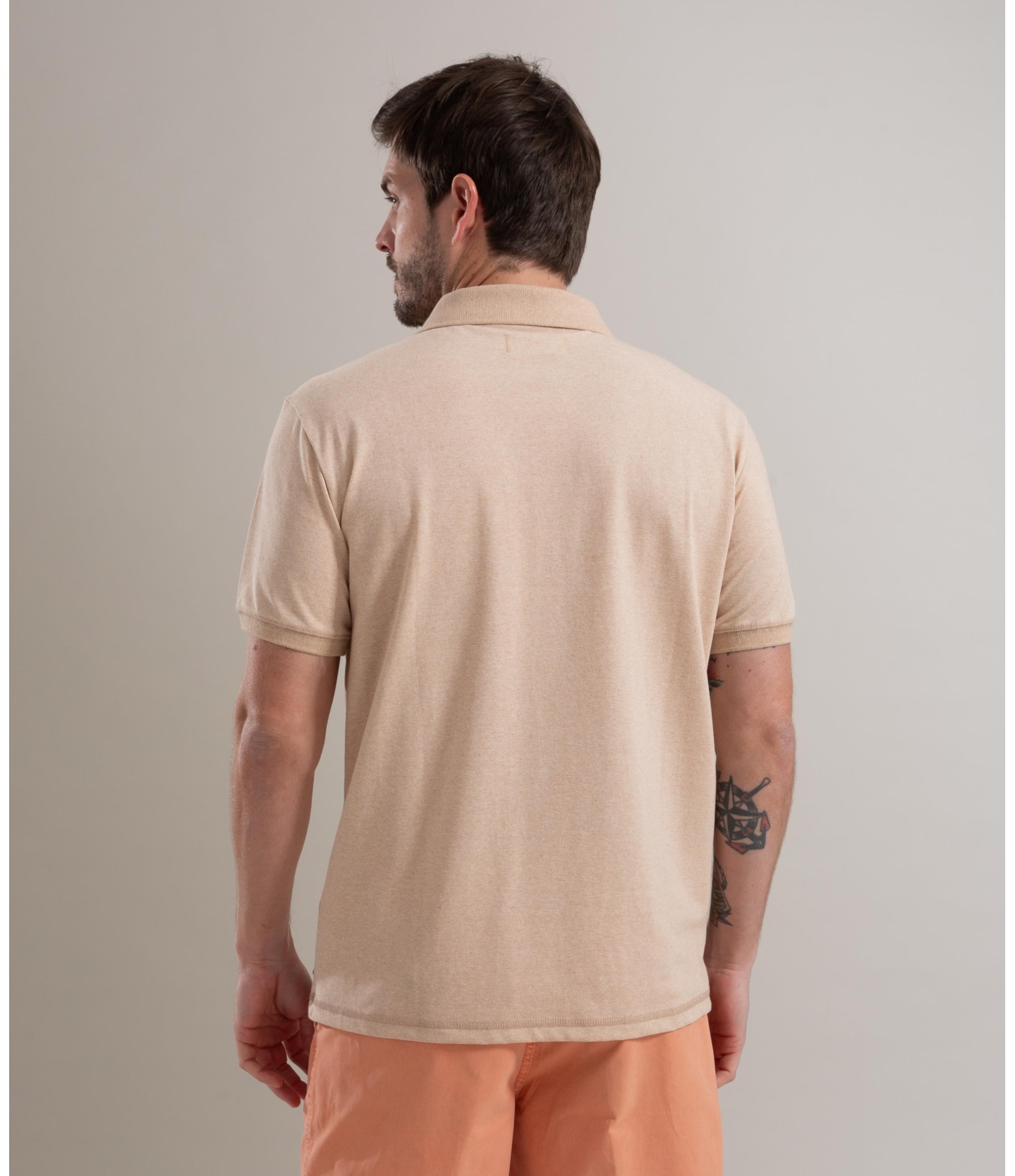 Polo Piquet Terra New Mc Natural