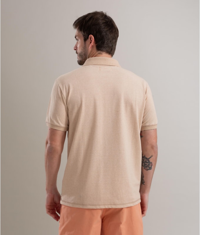 Polo Piquet Terra New Mc Natural