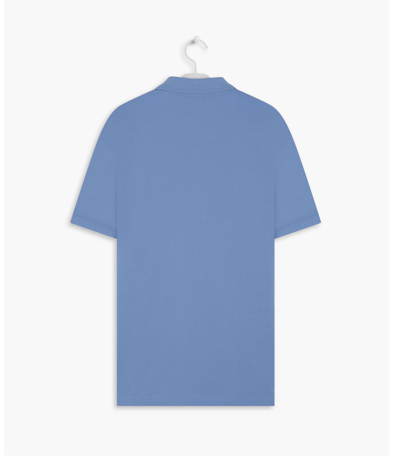 Polo Piquet Texture Azul Chofer