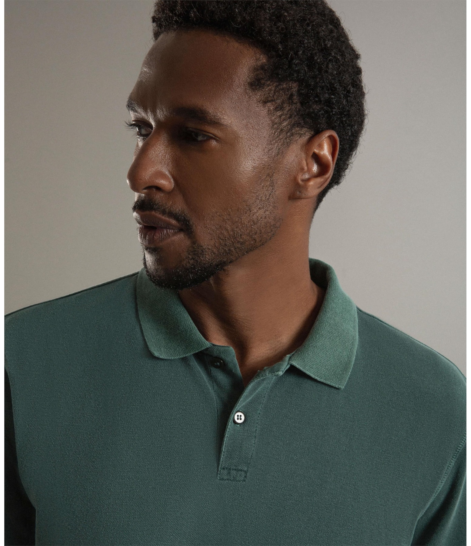 Polo Piquet Washed Bottle