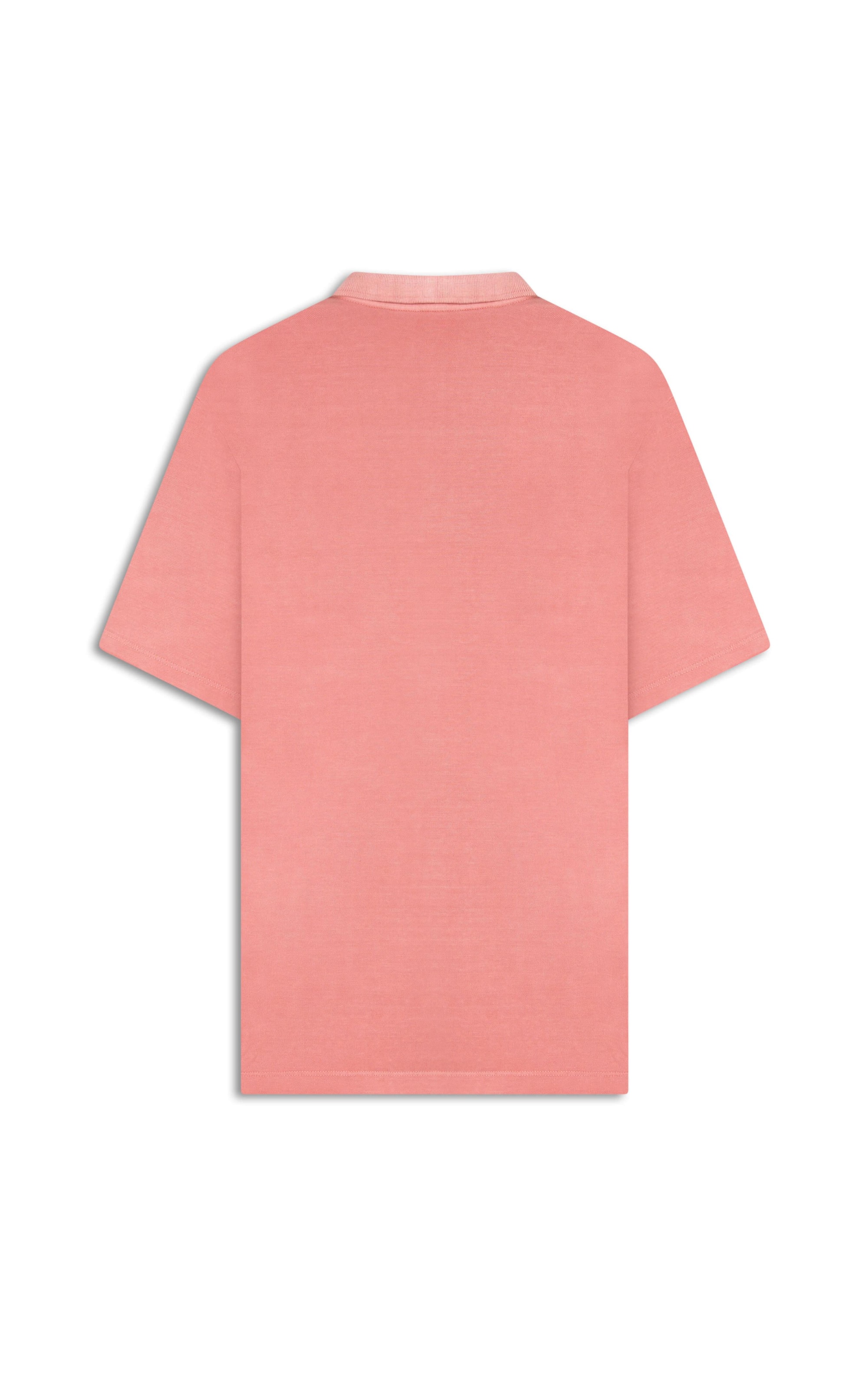 Polo Piquet Washed Goiaba