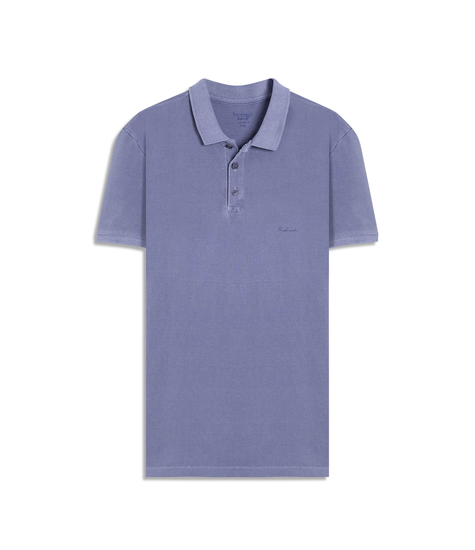Polo Piquet Washed Misty