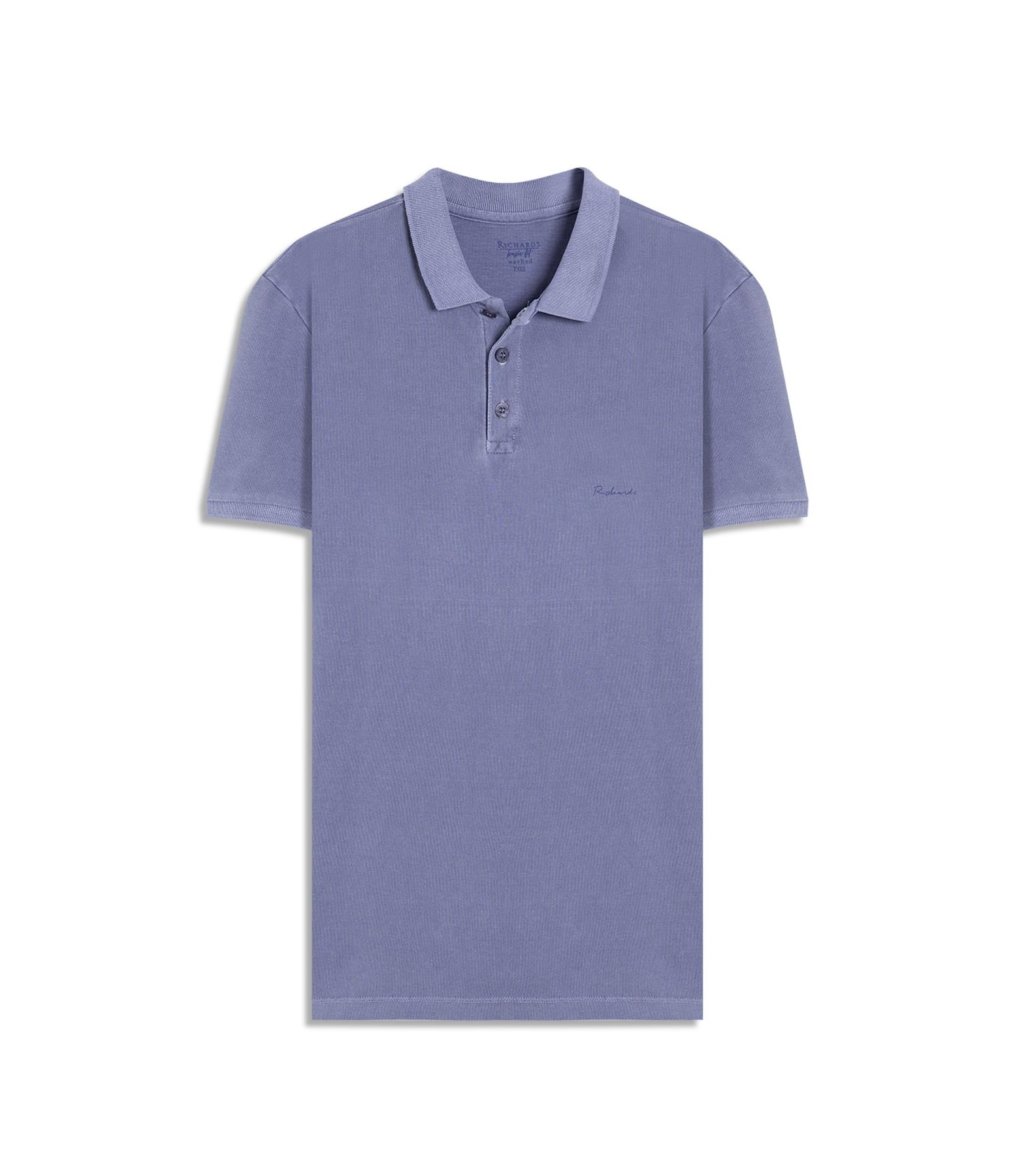 Polo Piquet Washed Misty