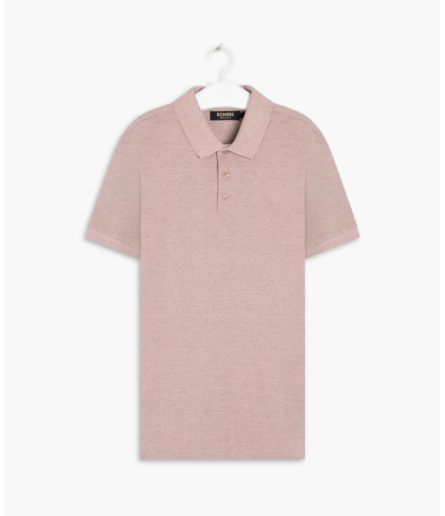Polo Piquetmescla Lisa Mc Blush