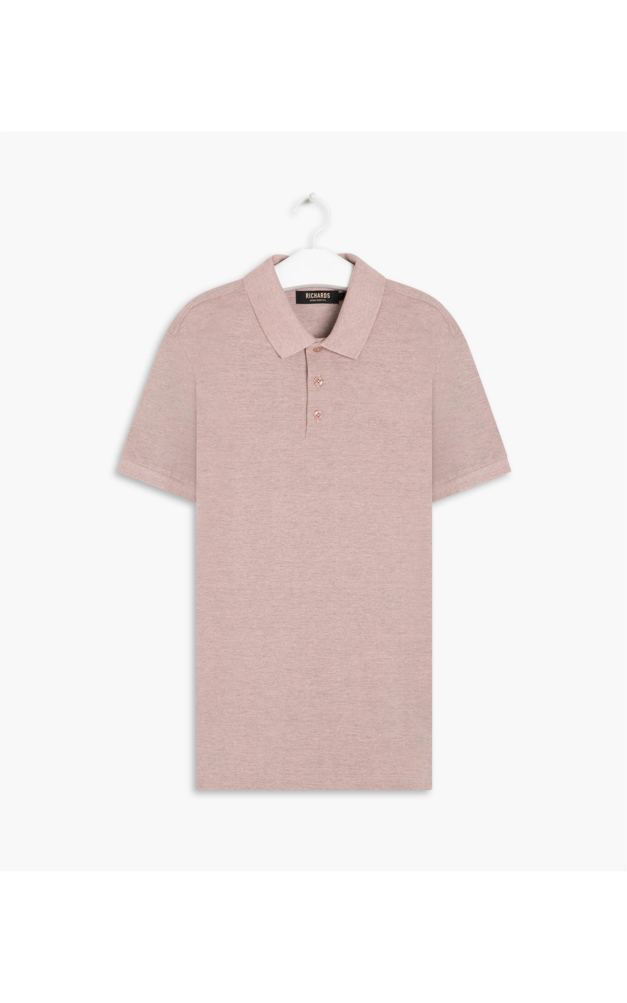 Polo Piquetmescla Lisa Mc Blush