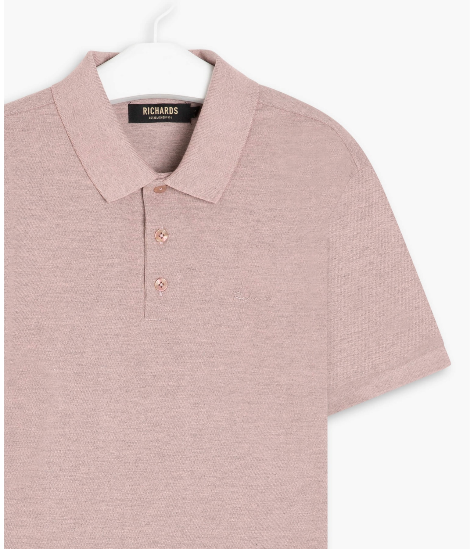 Polo Piquetmescla Lisa Mc Blush