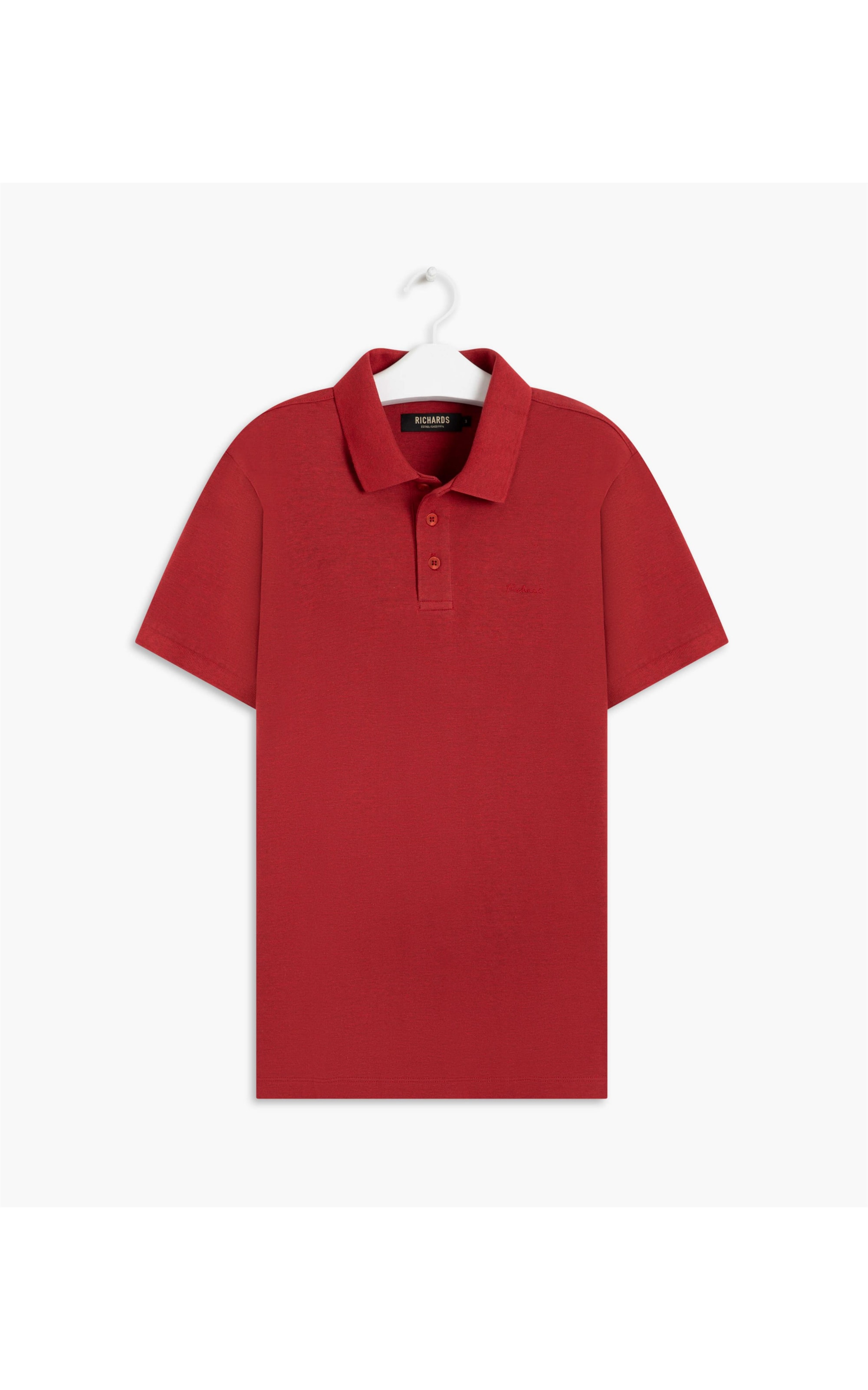 Polo Piquetmescla Lisa Mc Vermelho