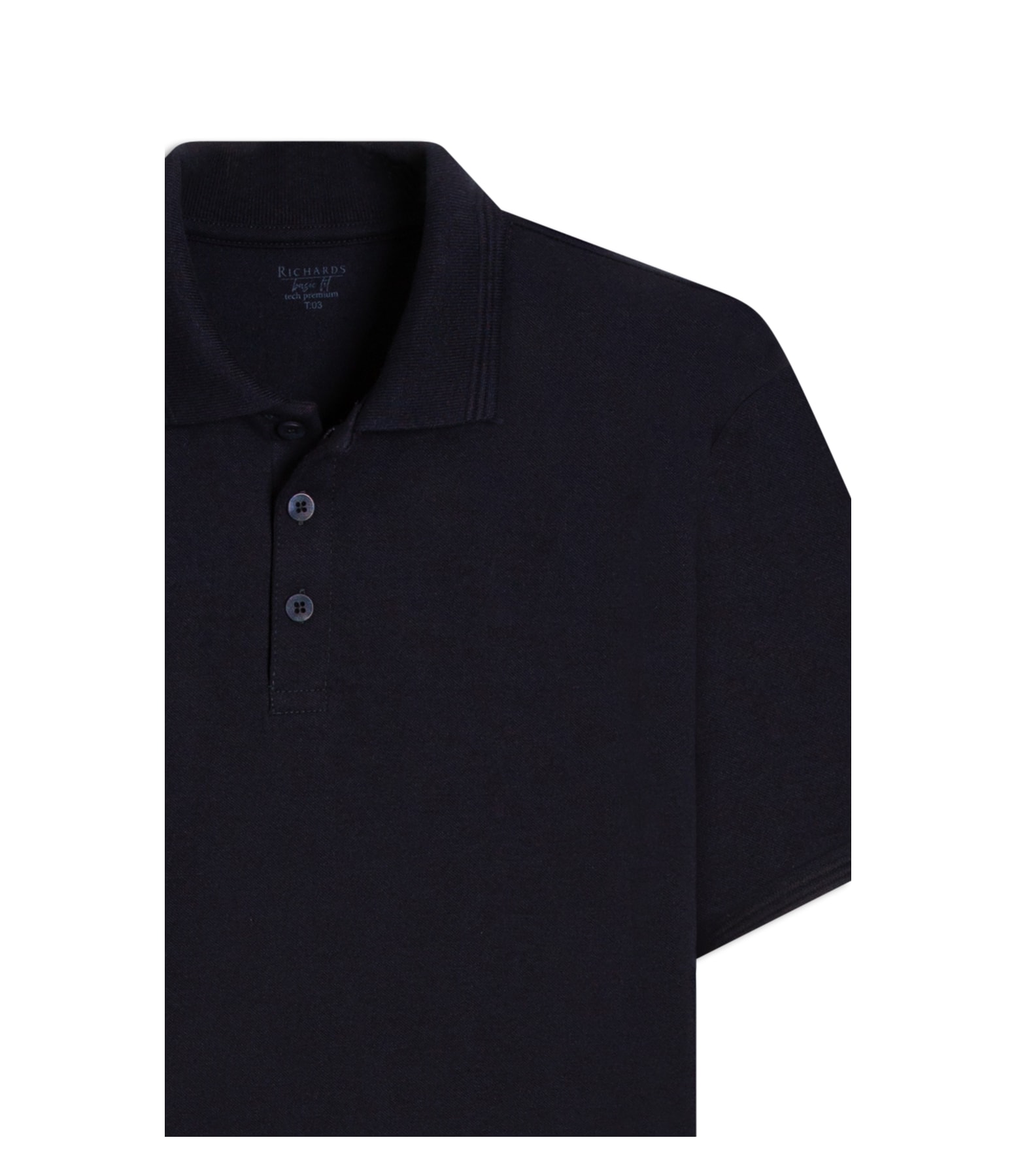  Polo Polycotton Basic Fit Dark Navy