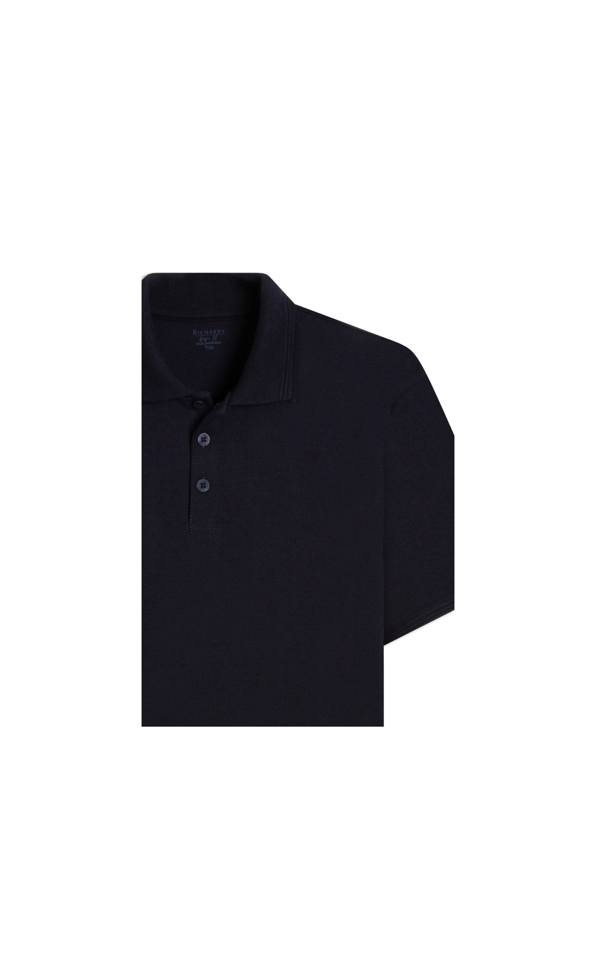  Polo Polycotton Basic Fit Dark Navy