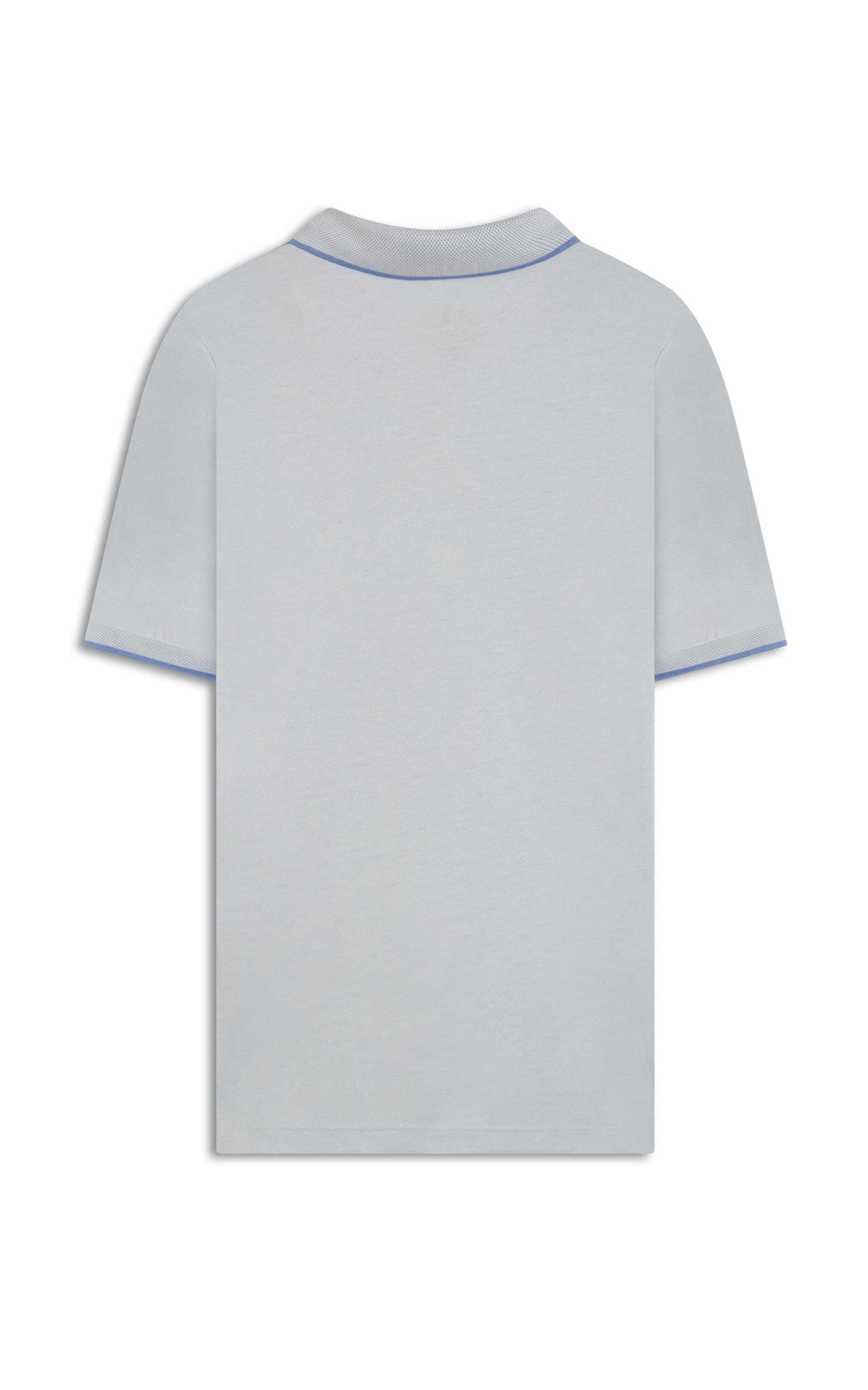 Polo Premium Modal Bf Azul Claro