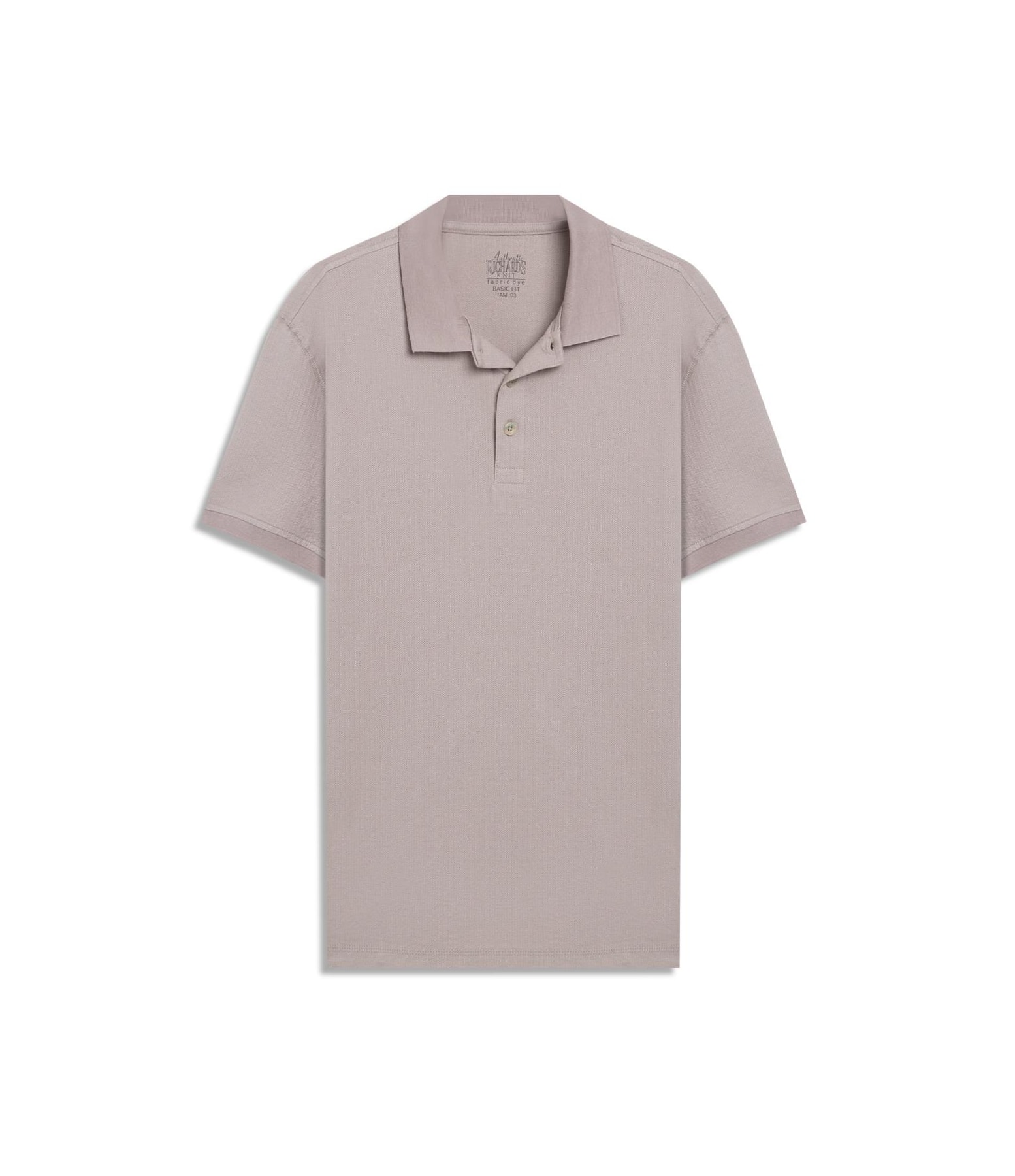 Polo Raio de Sol Cinza Claro