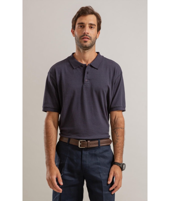 Polo Raio de Sol Mc Bf Marinho