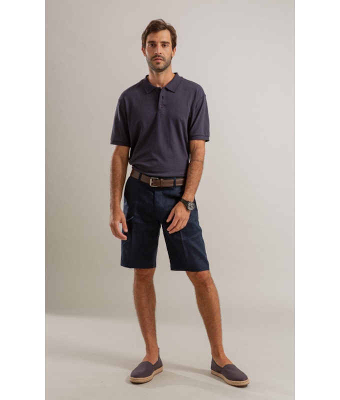 Polo Raio de Sol Mc Bf Marinho