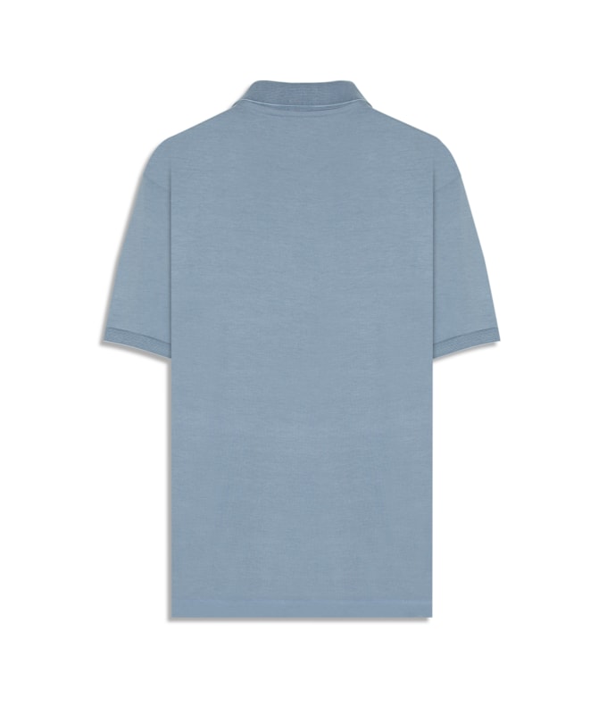 Polo Rocket Modal Mc Bf Azul Seco