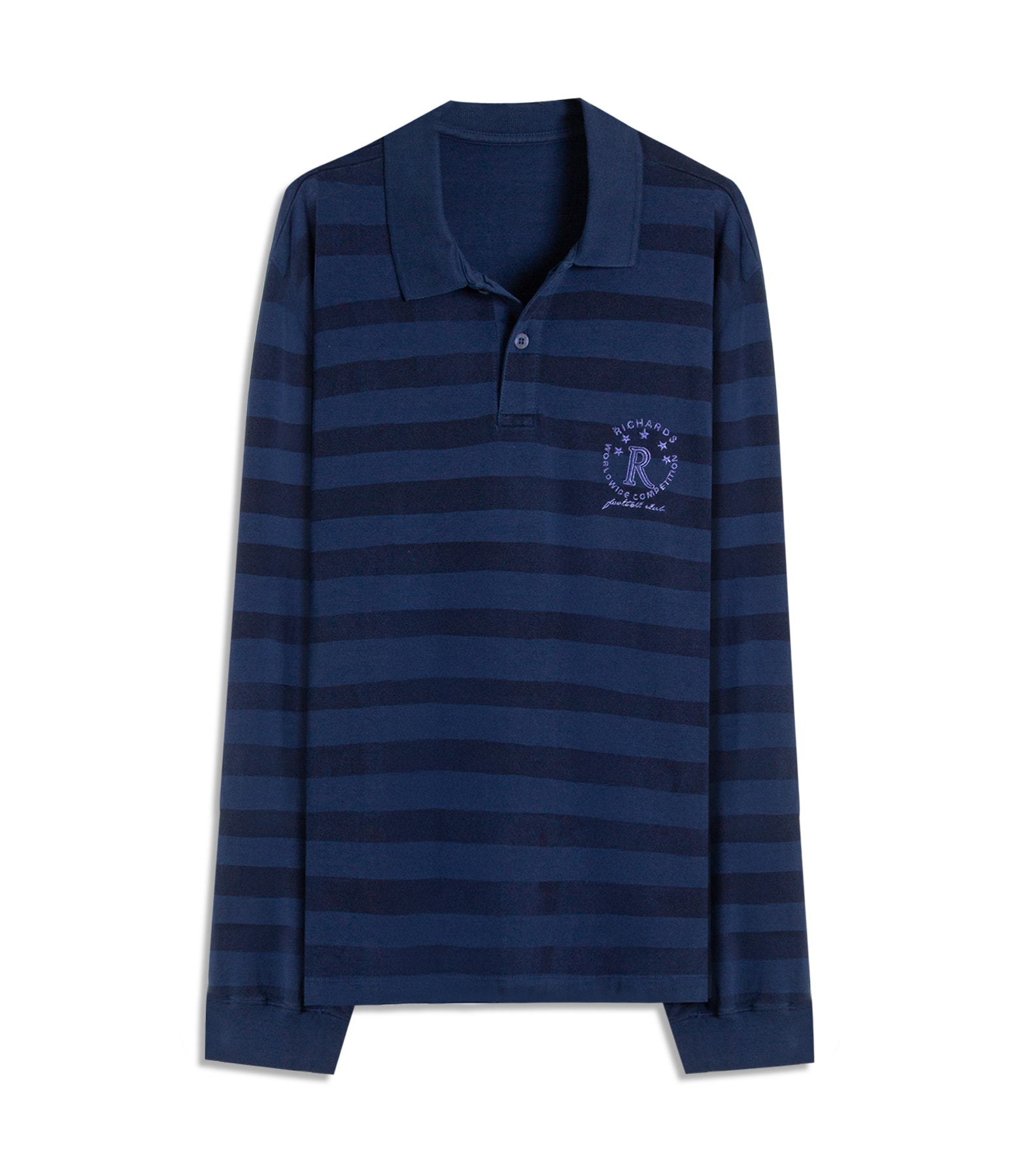 Polo Rugby Listrada Rch Cup Ml Azul Jeans