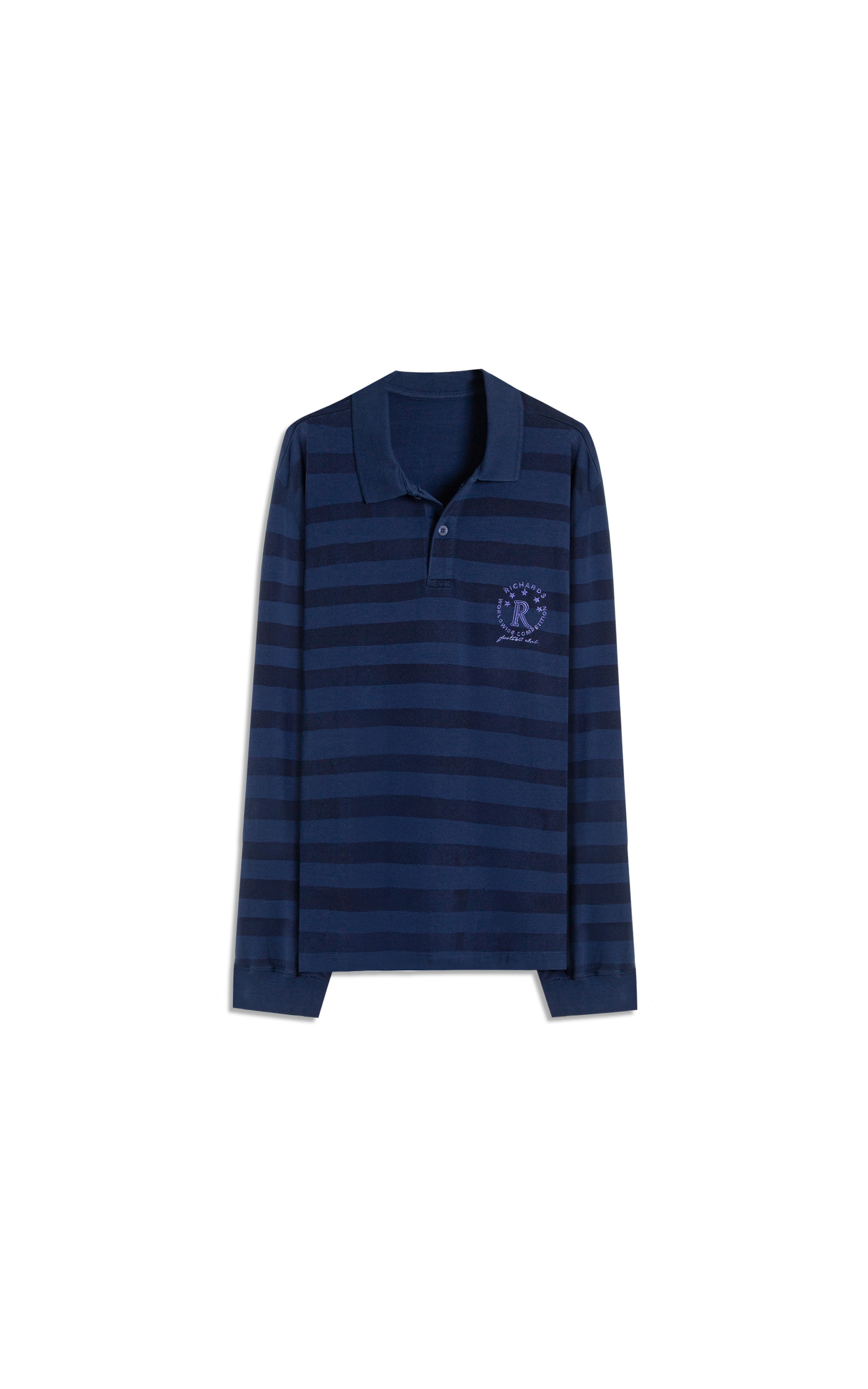 Polo Rugby Listrada Rch Cup Ml Azul Jeans