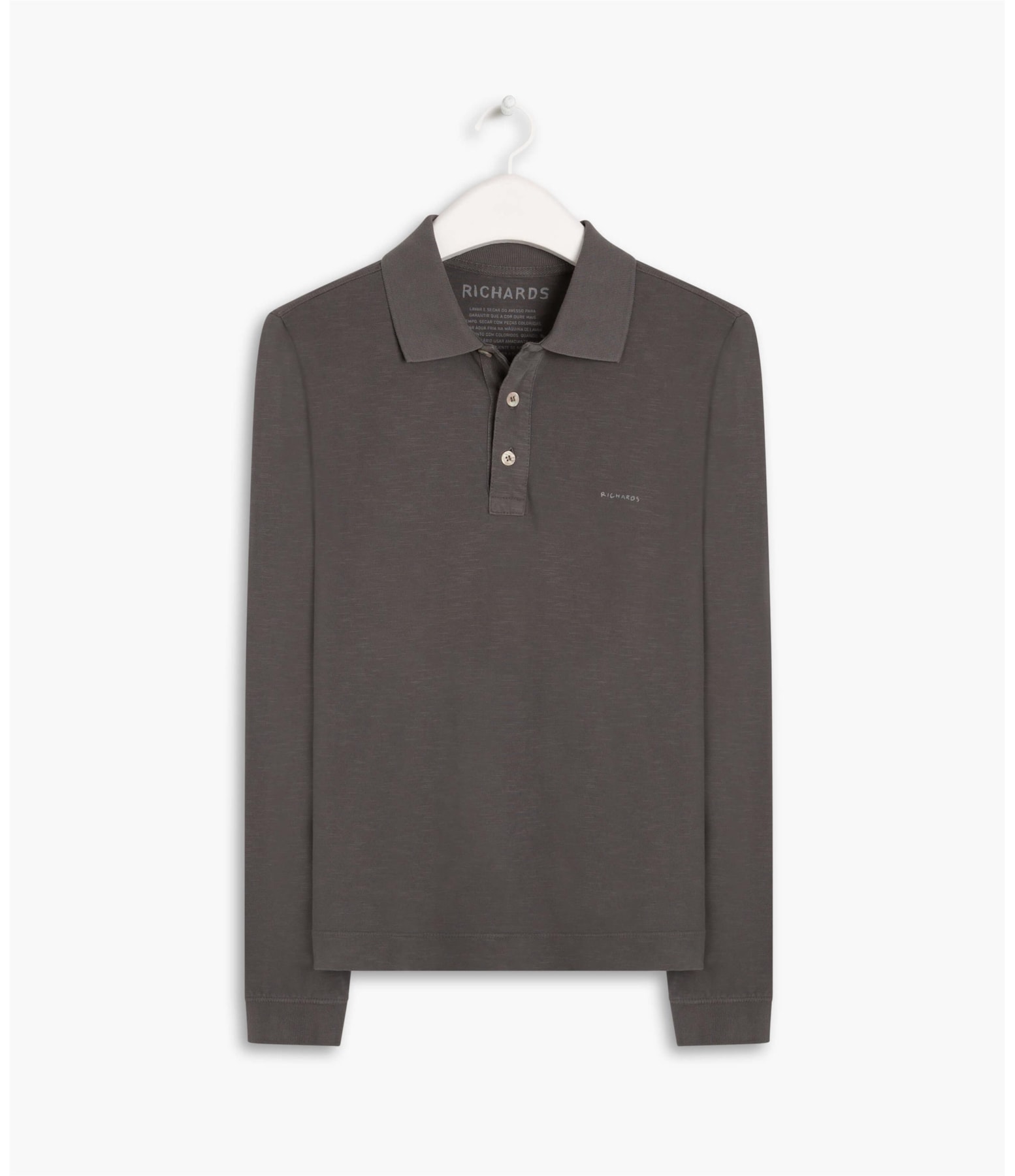 Polo Rugby Richards Ml Silver Gray