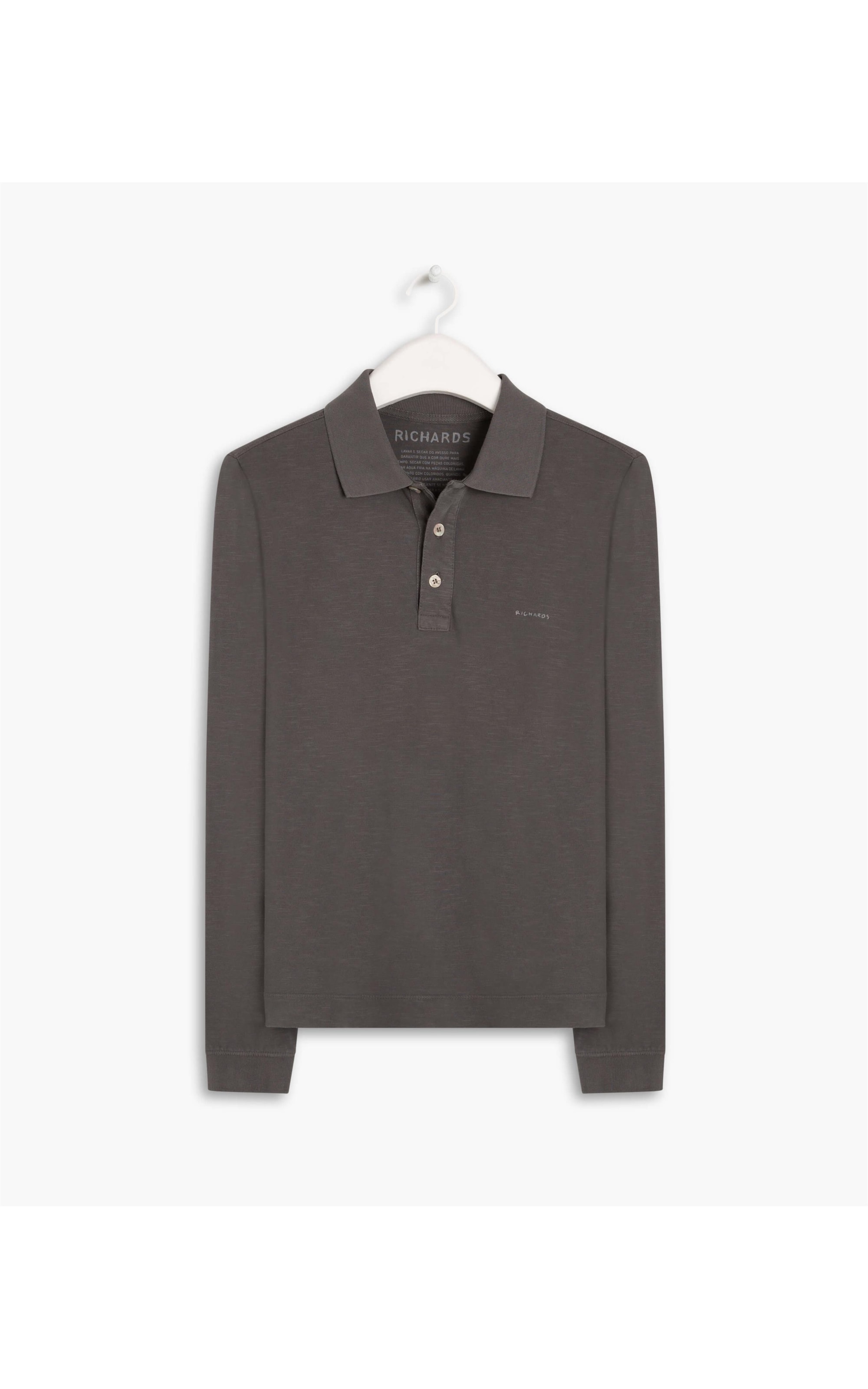 Polo Rugby Richards Ml Silver Gray