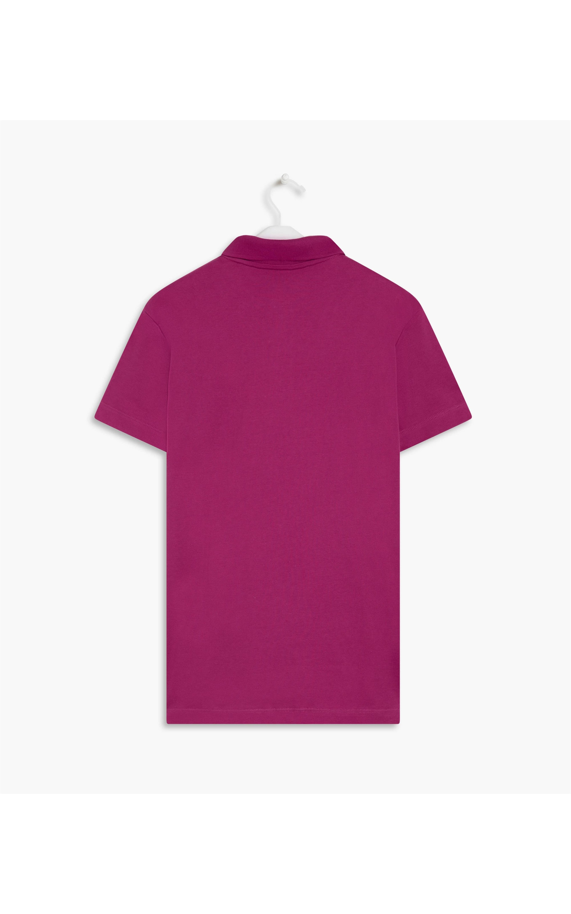 Polo Slim Piquer Com Elastano Mc Magenta