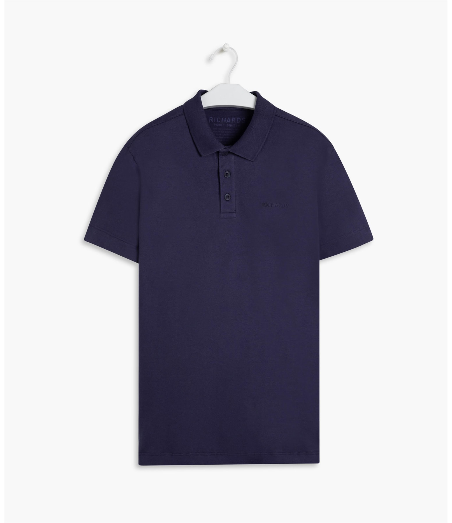 Polo Slim Piquer Com Elastano Mc Old Purple