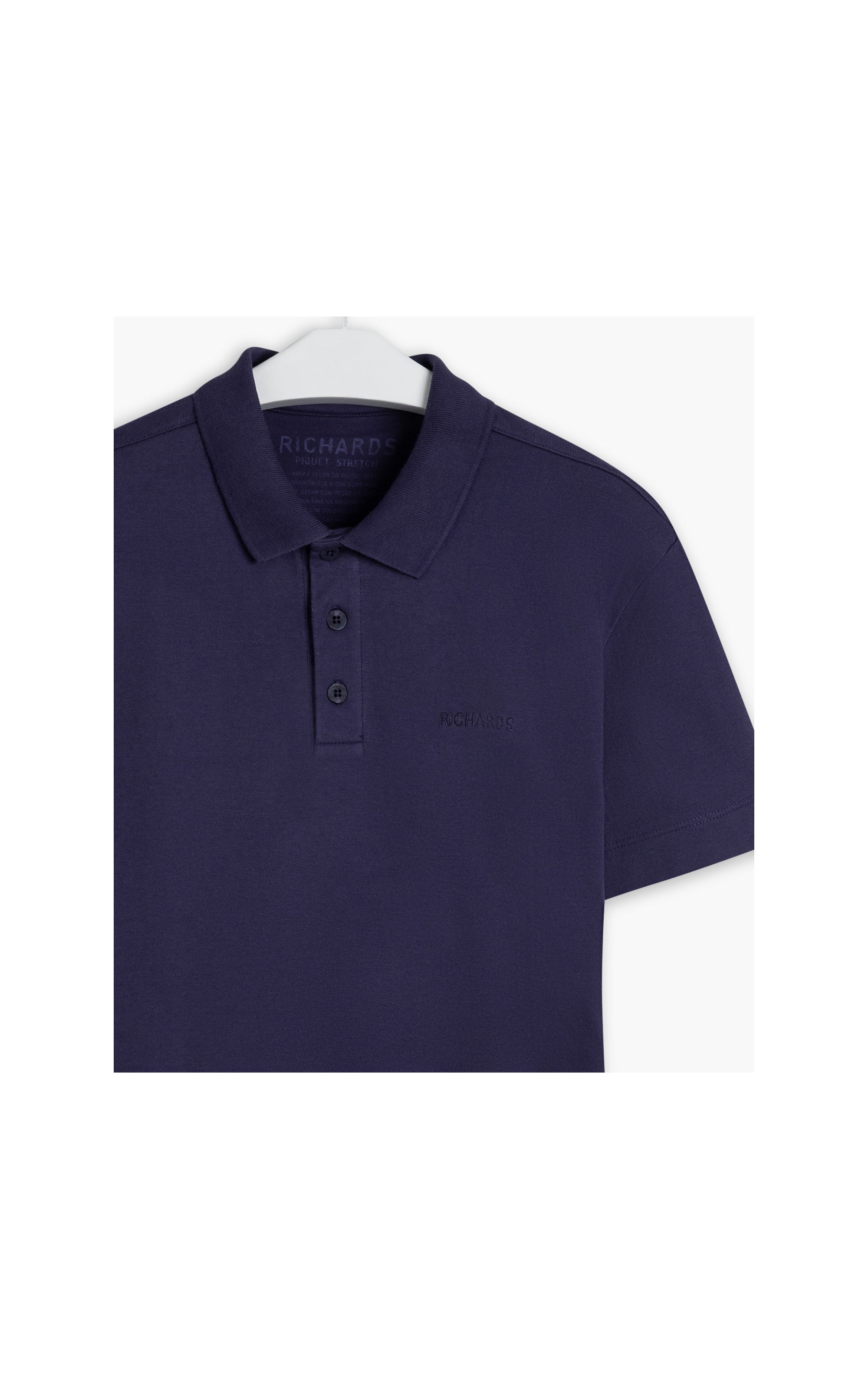 Polo Slim Piquer Com Elastano Mc Old Purple
