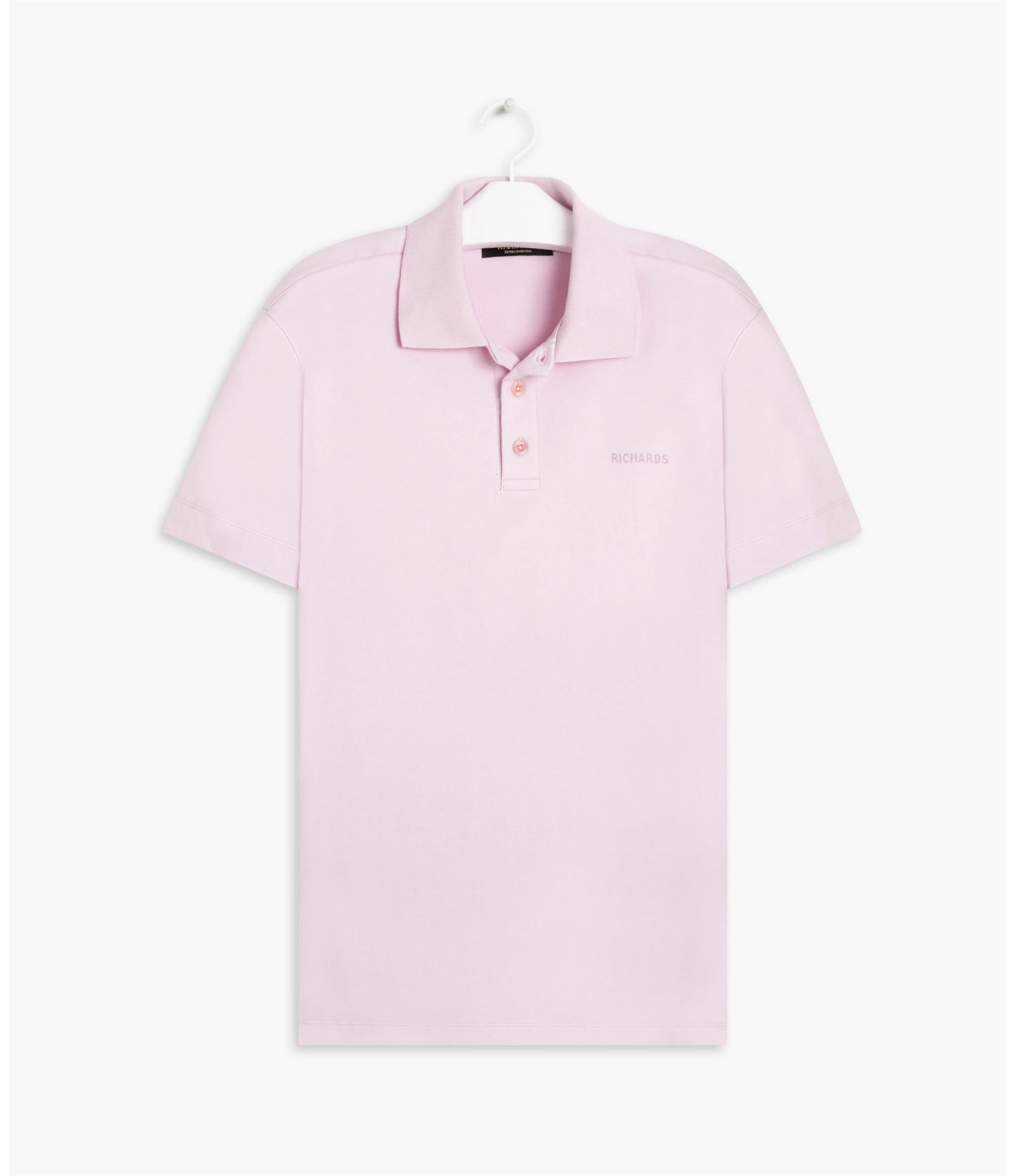 Polo Slim Piquet Rosa