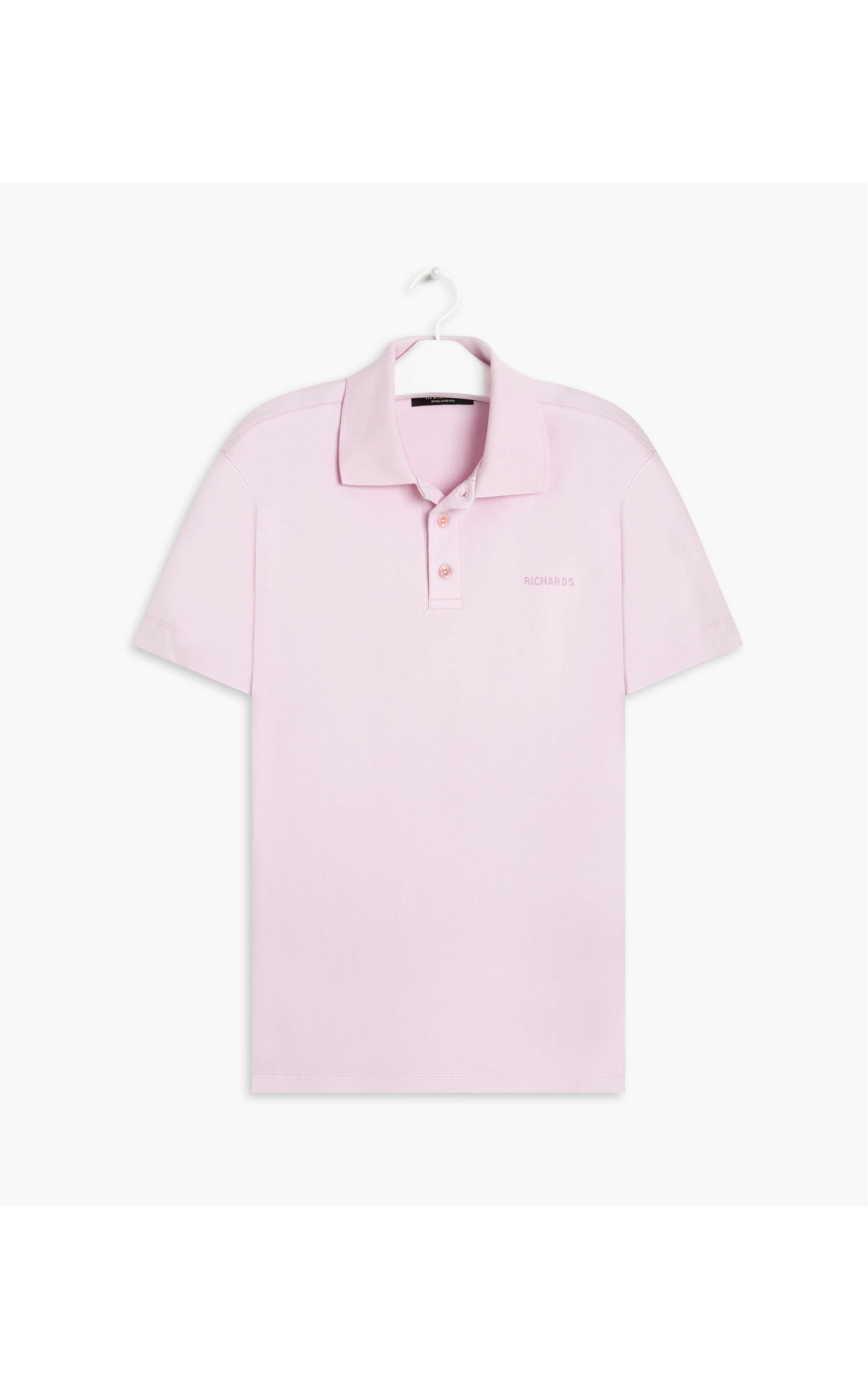 Polo Slim Piquet Rosa