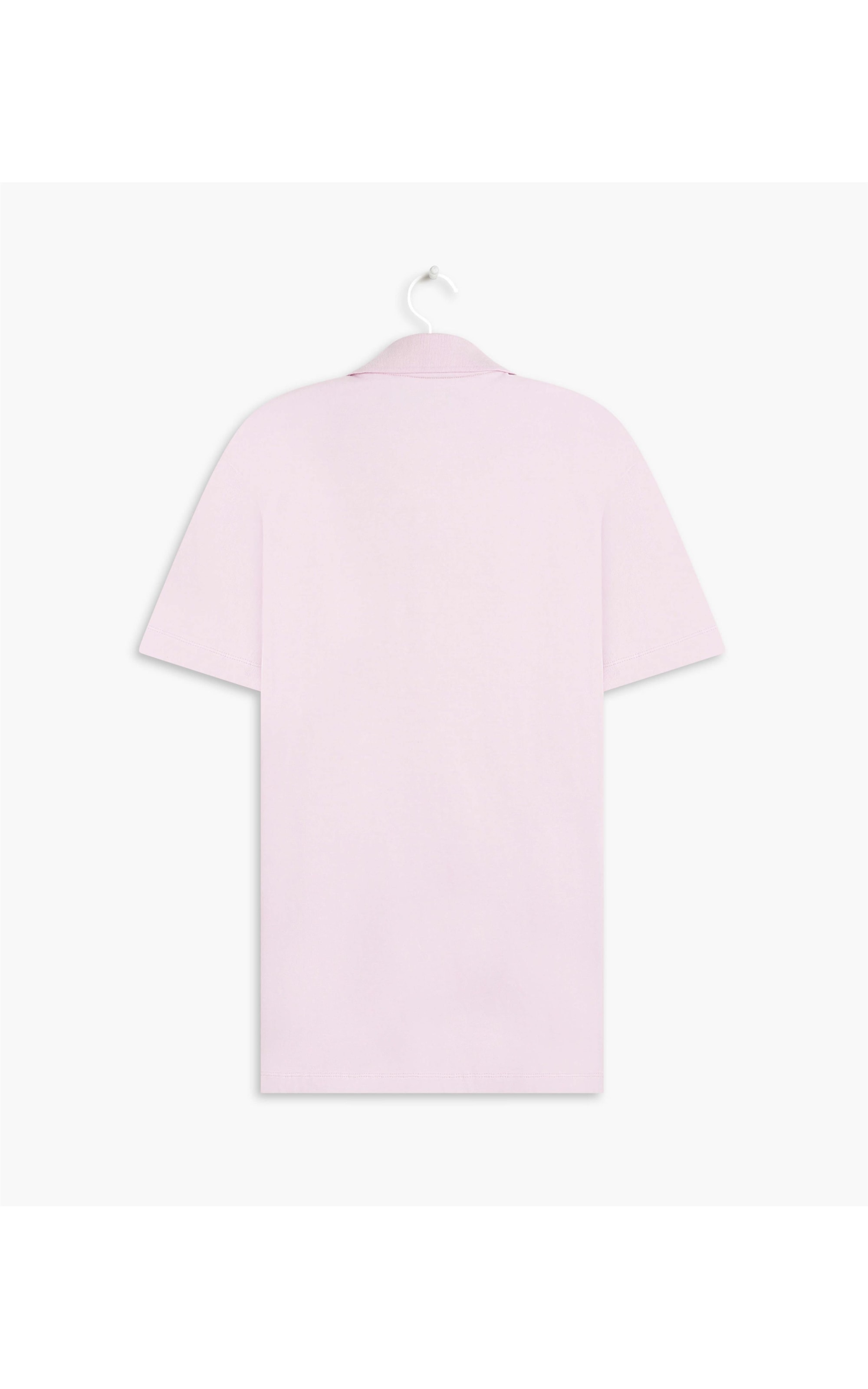 Polo Slim Piquet Rosa